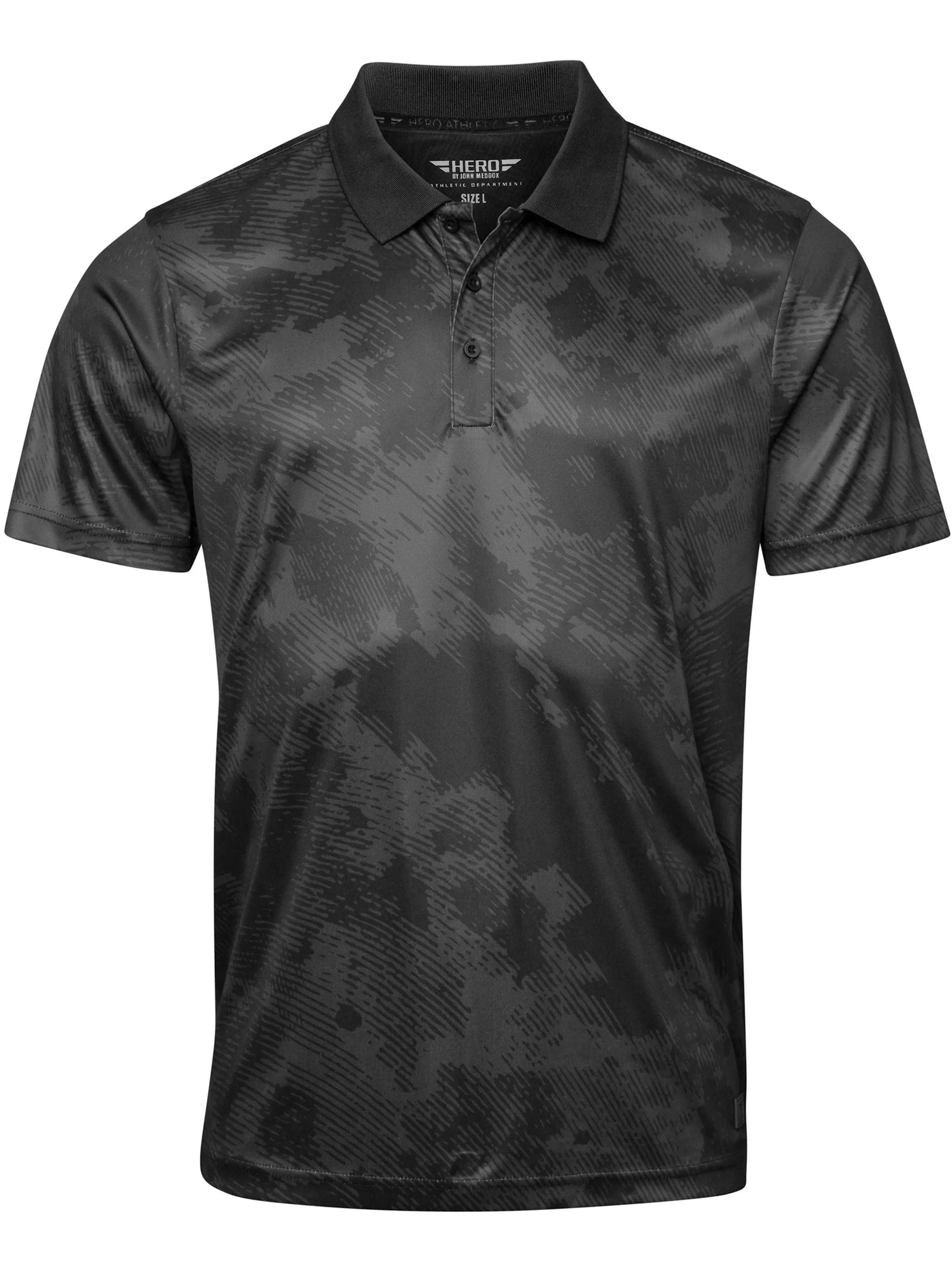 HERO by John Medoox 74101190009142 He. Poloshirts, Grau 919892 9142 1