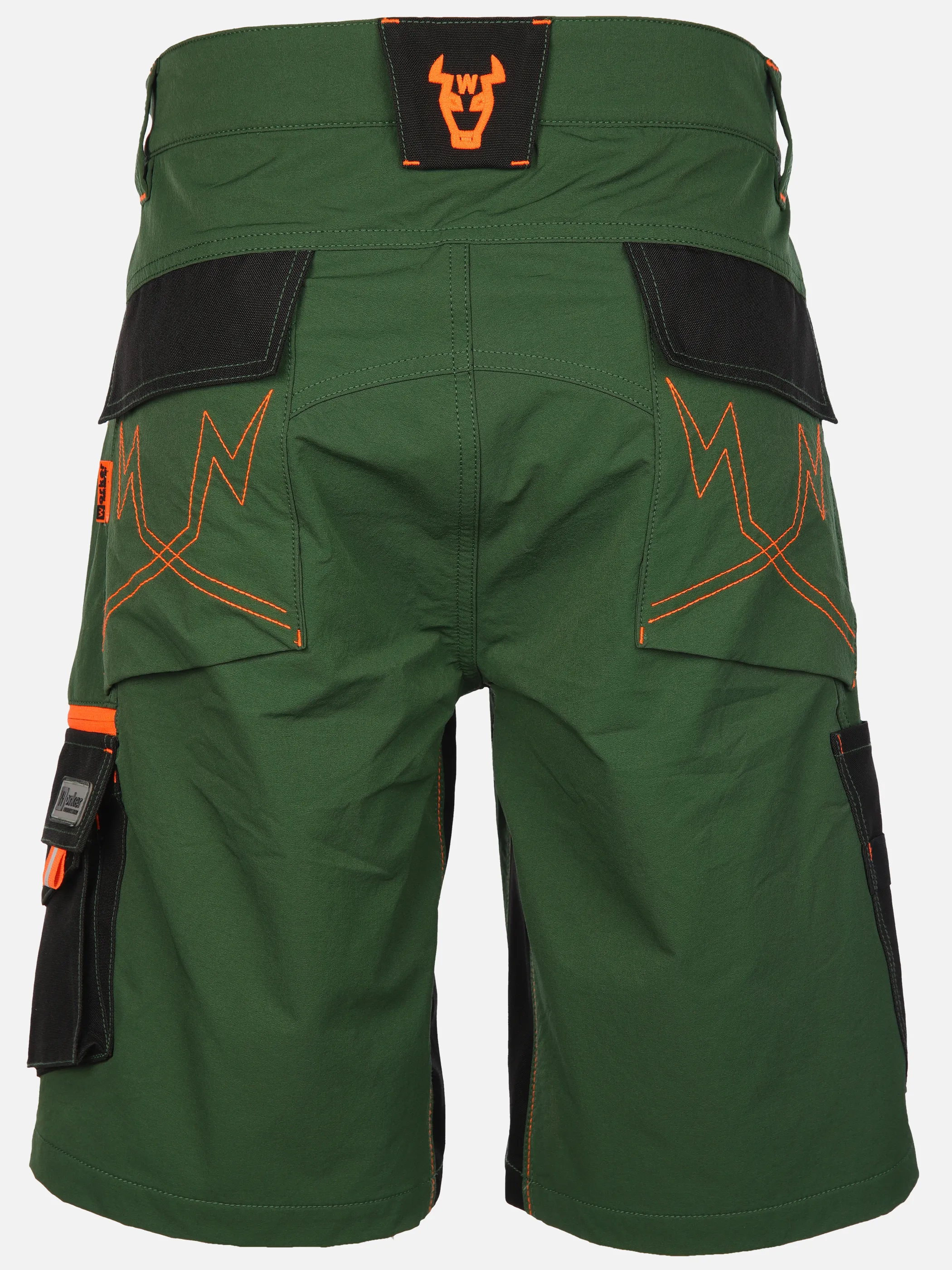 Worker He. Arbeitsshort 4-Wege Stretch Grün 906260 GRÜN 2