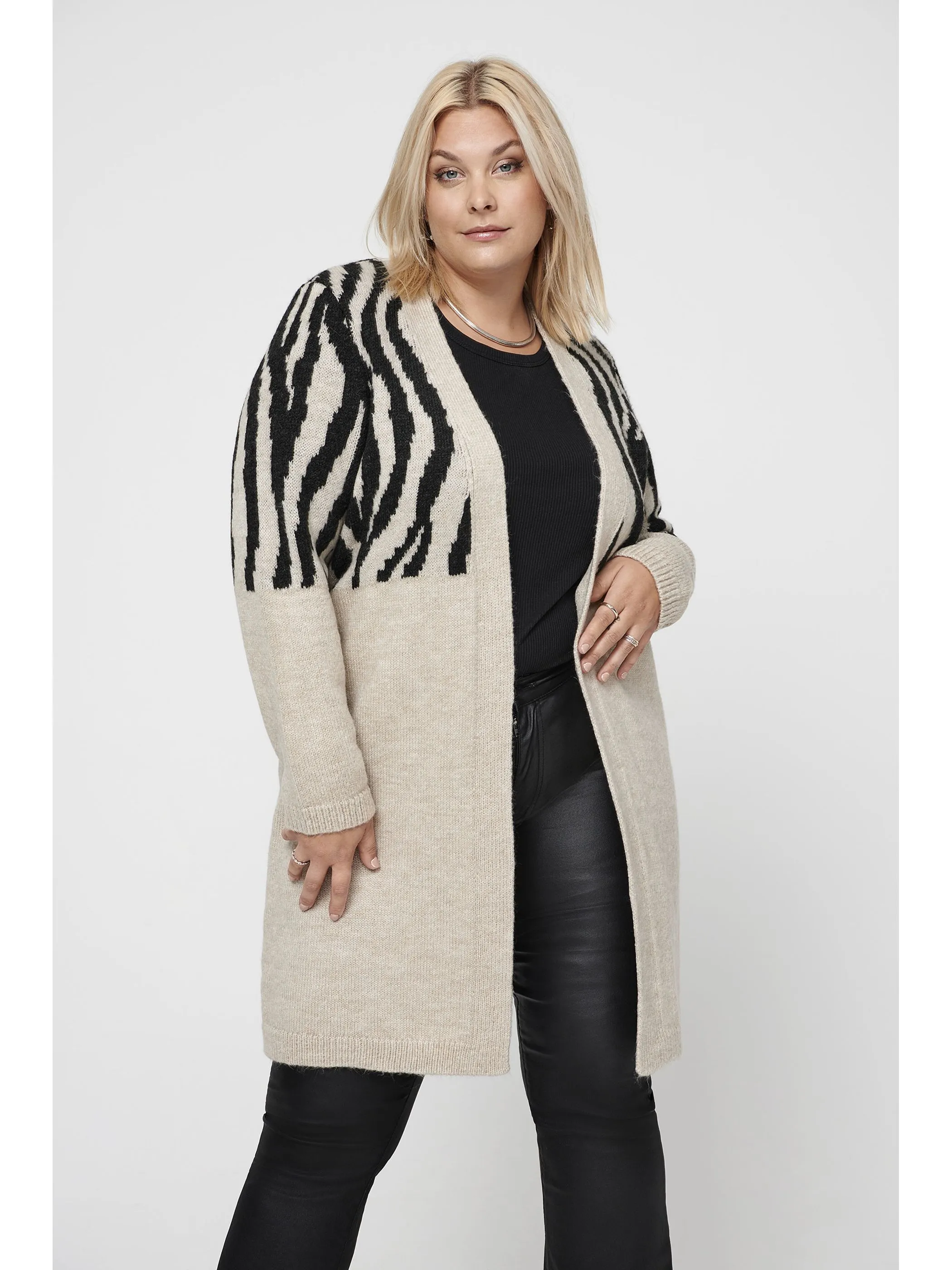 Only Carmakoma 15324903 CARJADE ZEBRA L/S CAR Weiß 896941 196844001 3 Only Carmakoma 15324903 CARJADE ZEBRA L/S CAR Weiß 896941 196844001 3