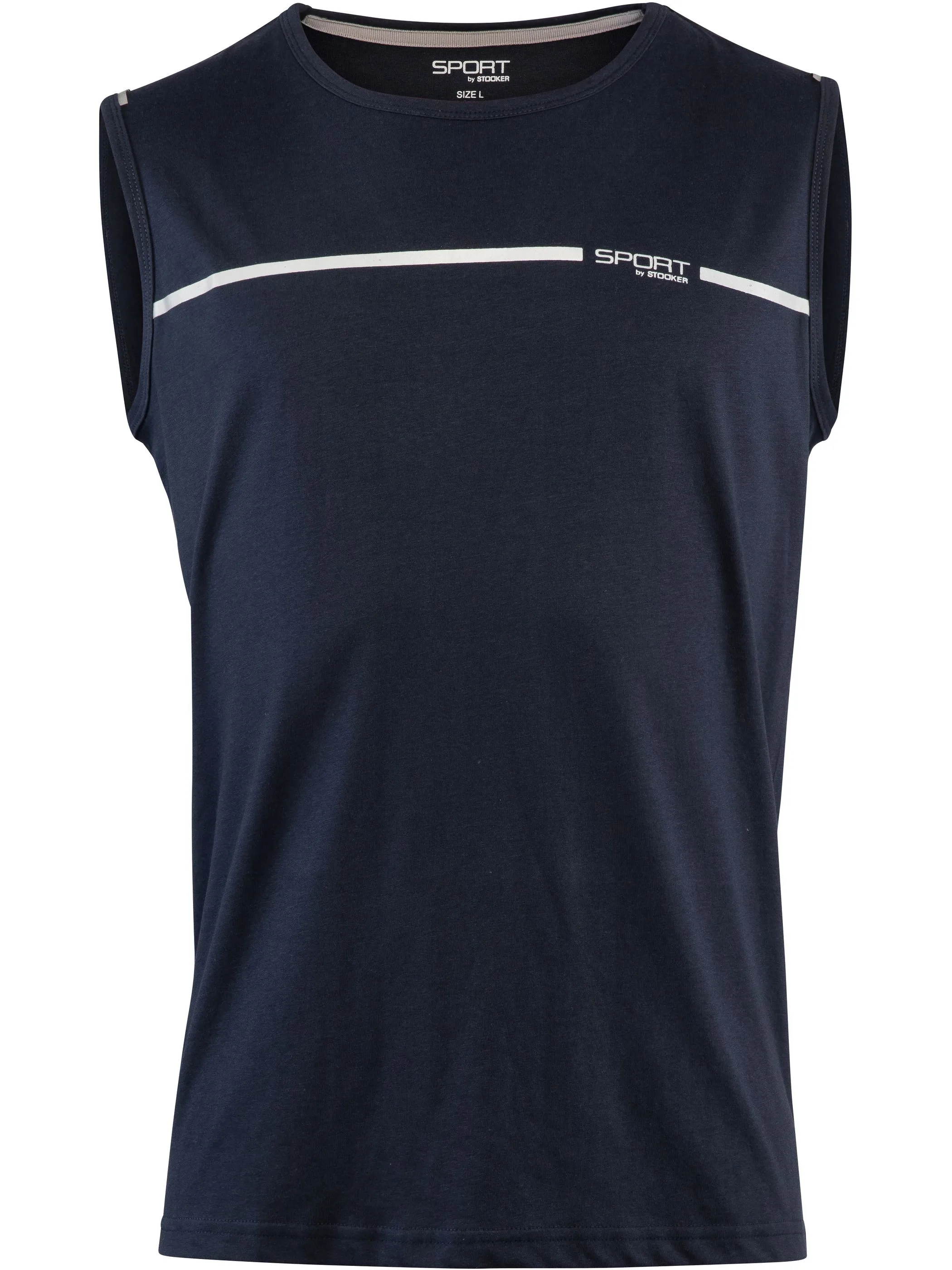 Stooker HAKA Sport 08230010004800 He-Tanktop TOMY Blau 913933 4800 4