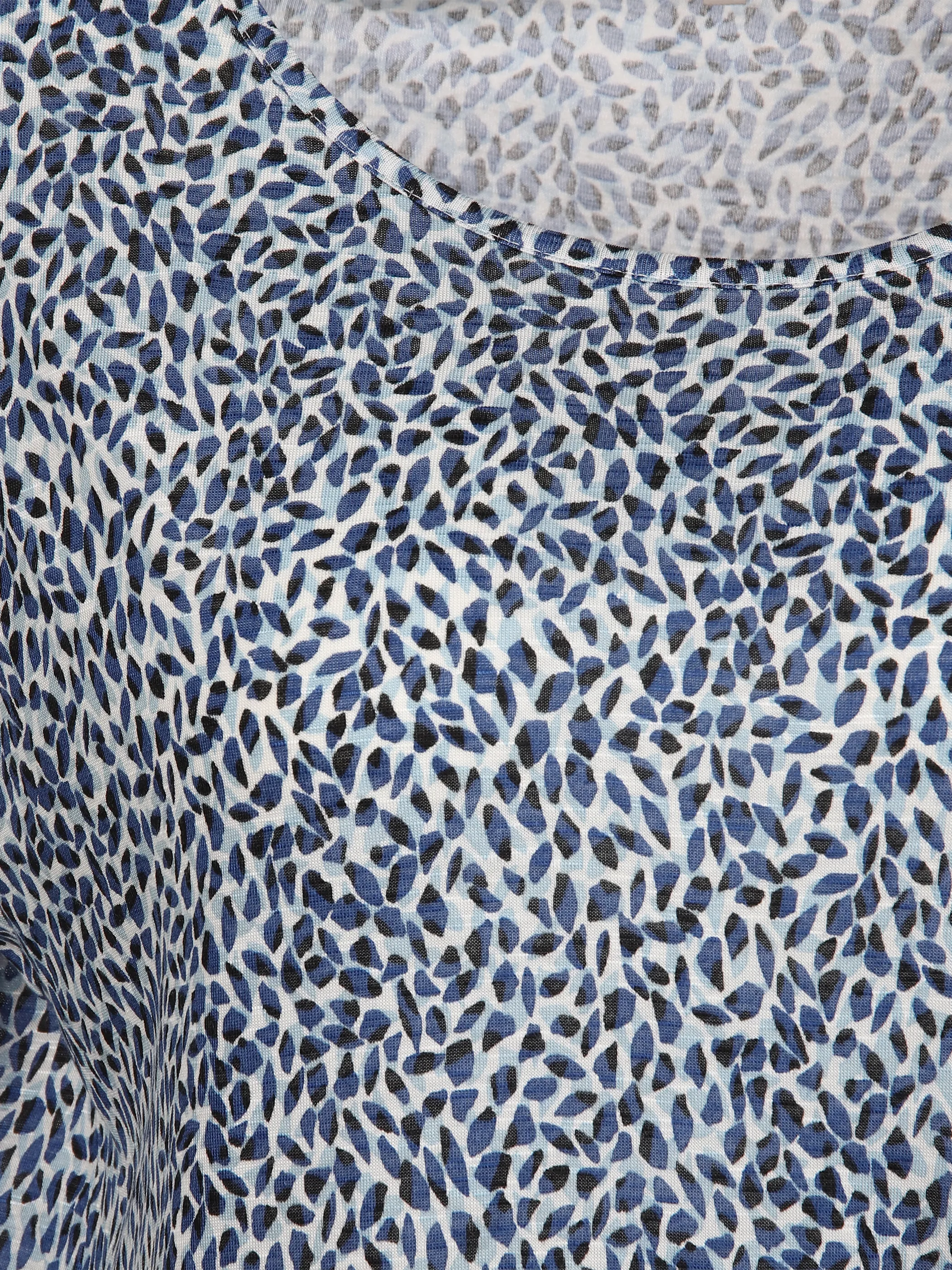 Sure Da-Top m. Alloverprint Marine 895860 INK BLUE 3