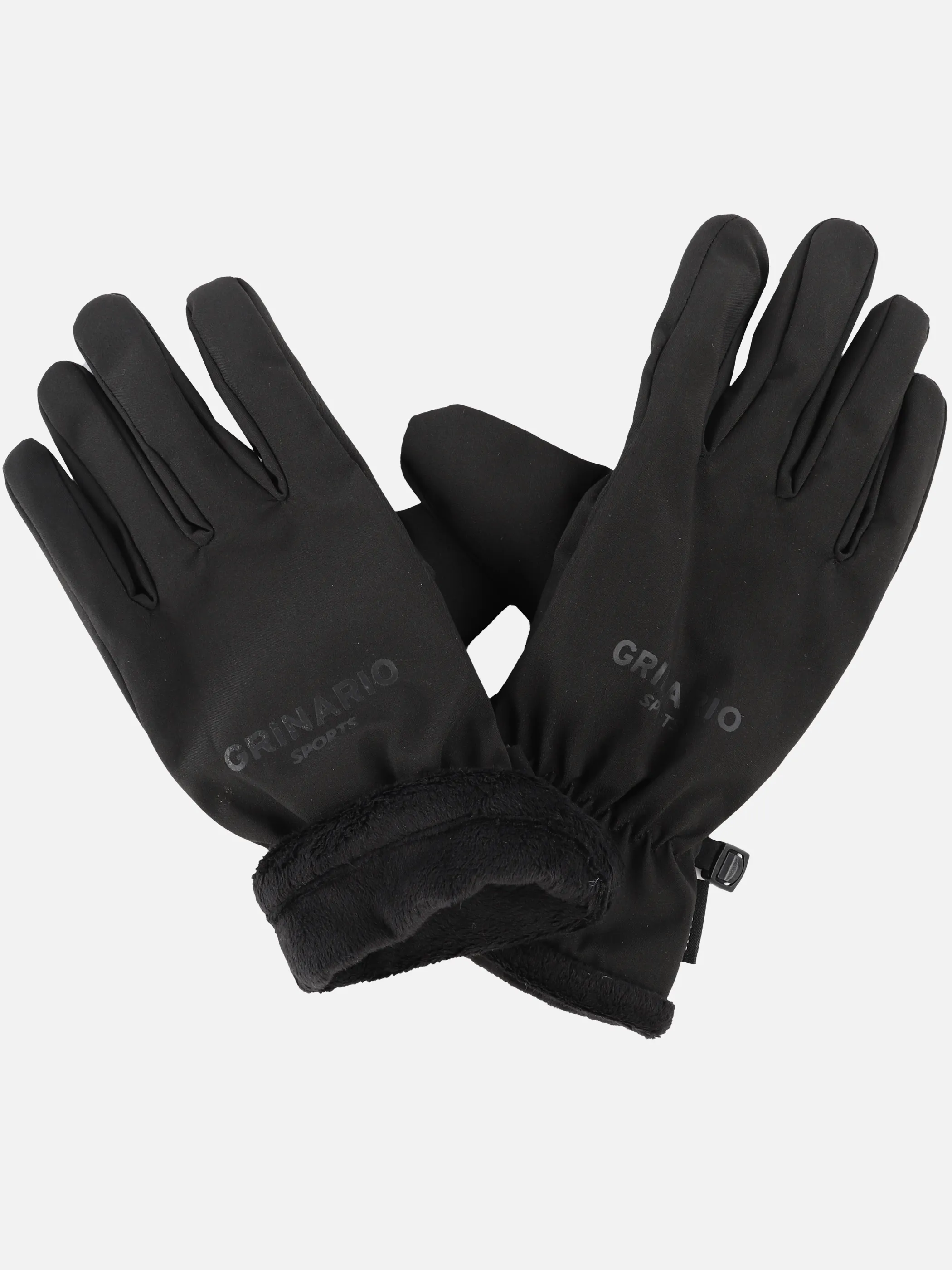 Grinario Sports Da-Ski Handschuhe Schwarz 916772 BLACK 2 Grinario Sports Da-Ski Handschuhe Schwarz 916772 BLACK 2