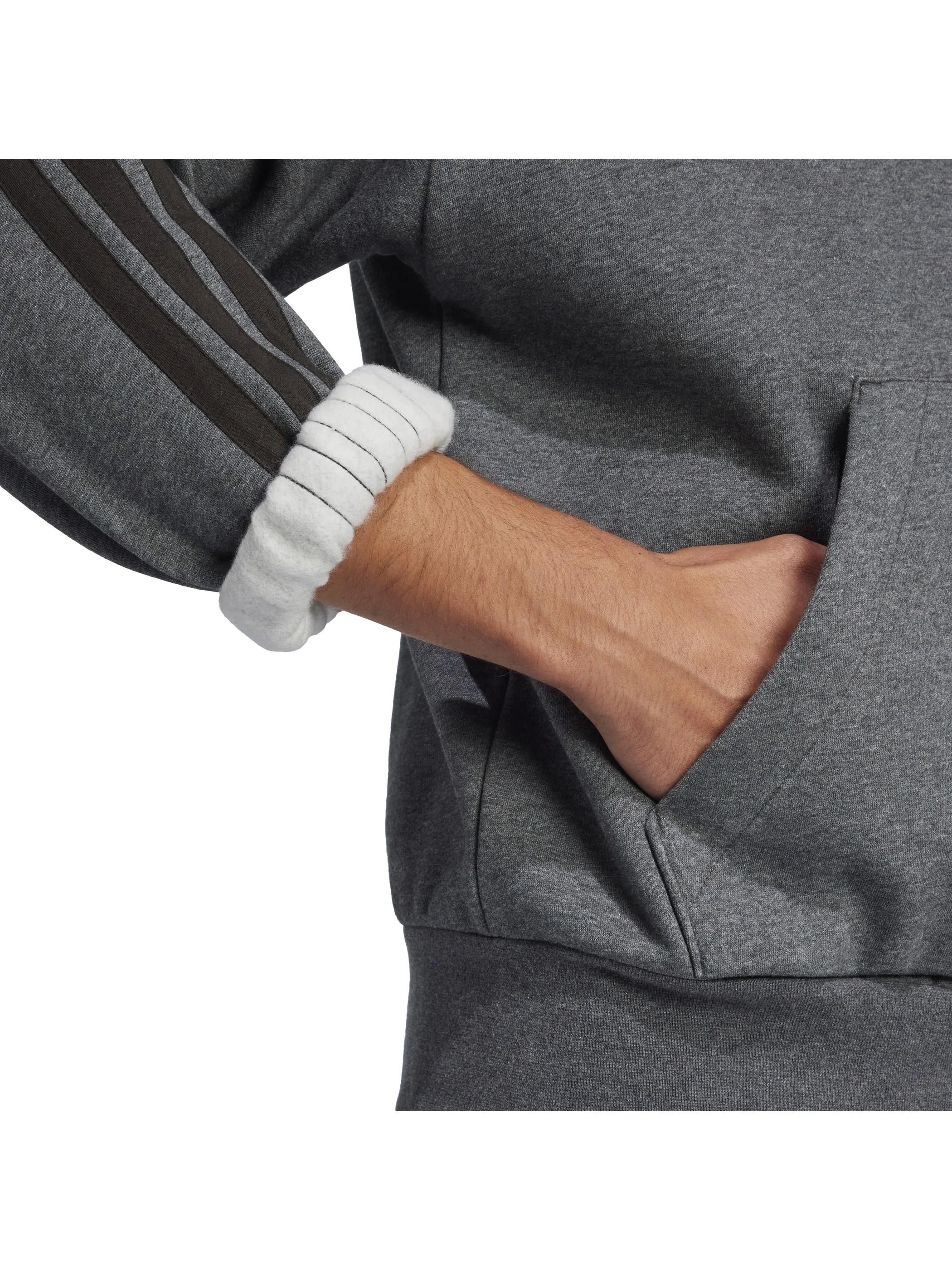 Adidas JW4308 He-Hoodie 3S, dunkelgrau Grau 912932 000