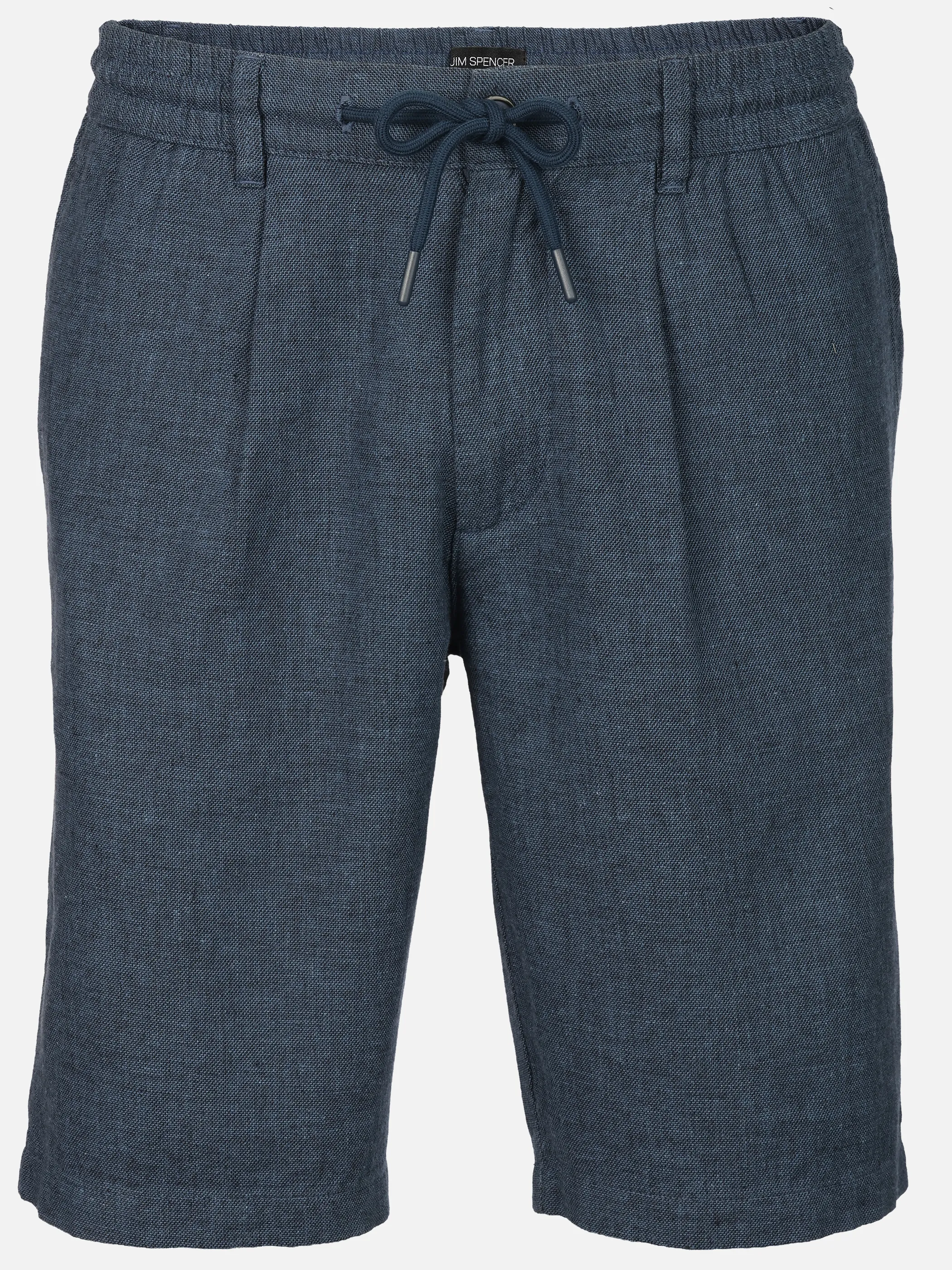 Jim Spencer He. Leinenmix Shorts Blau 925468 0877 1