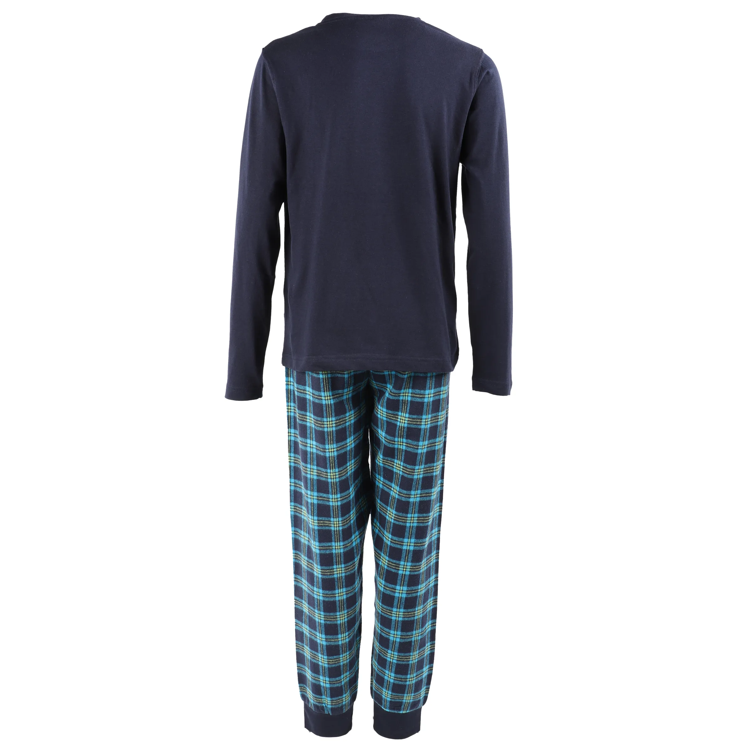 Stop + Go JJ Pyjama lang Grafitti Hose F Blau 881318 NAVY 2