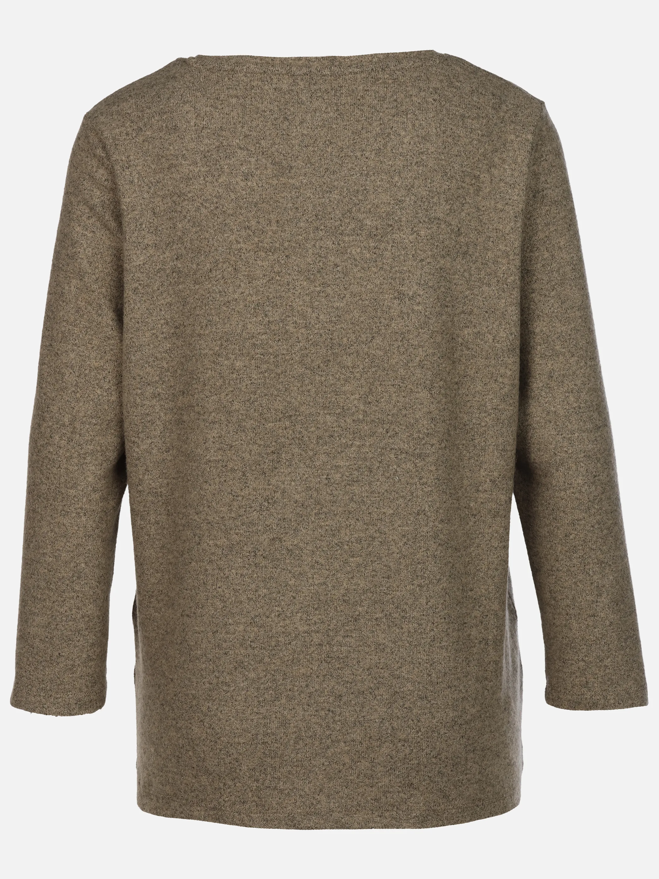 Sure Da. Flausch Shirt m. Frontprint Braun 932334 AFFOGAT 2