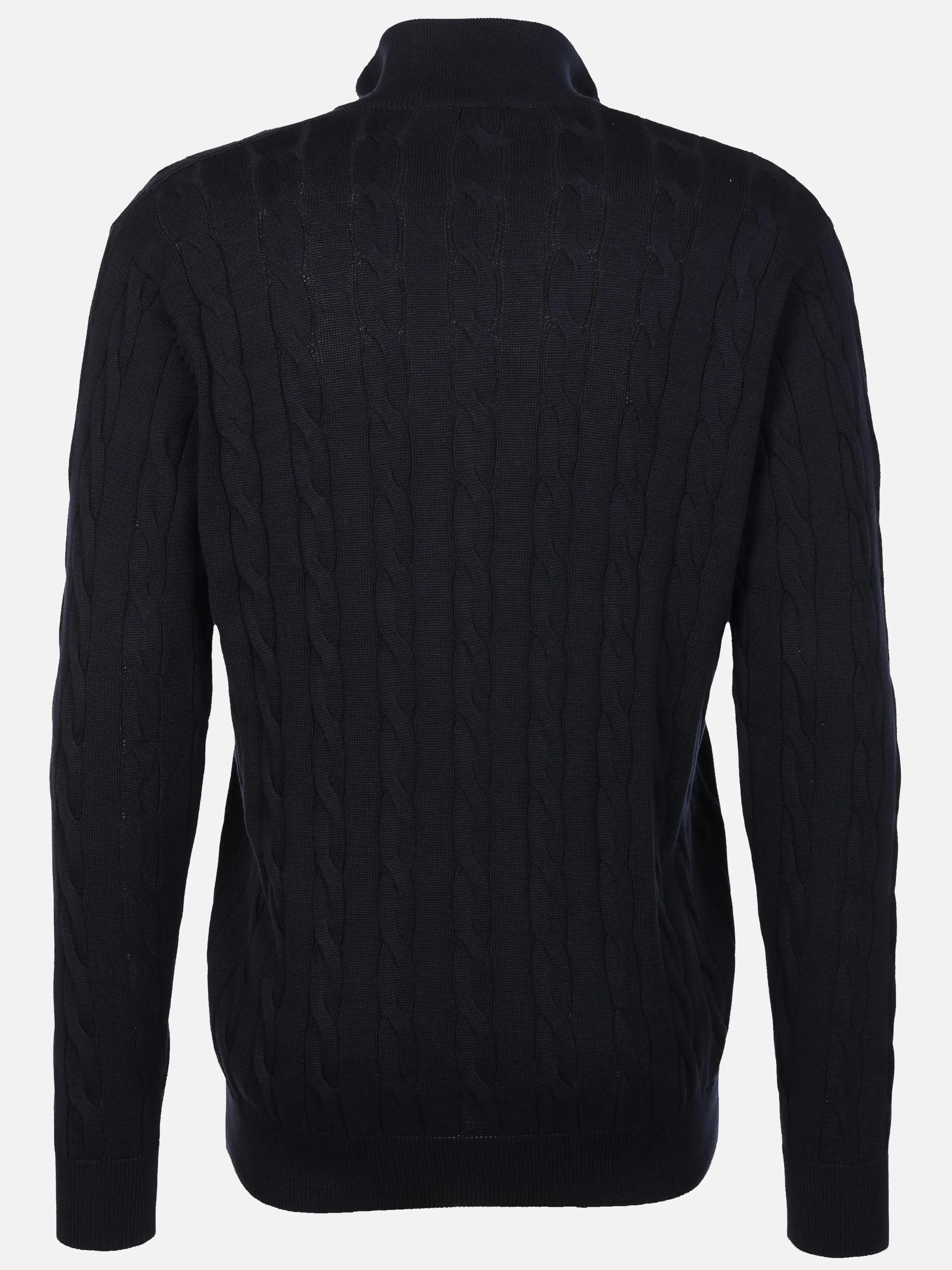 U.S. Polo Assn. Pullover Halfzip Zopfmuster Blau 930972 NAVY 379 2