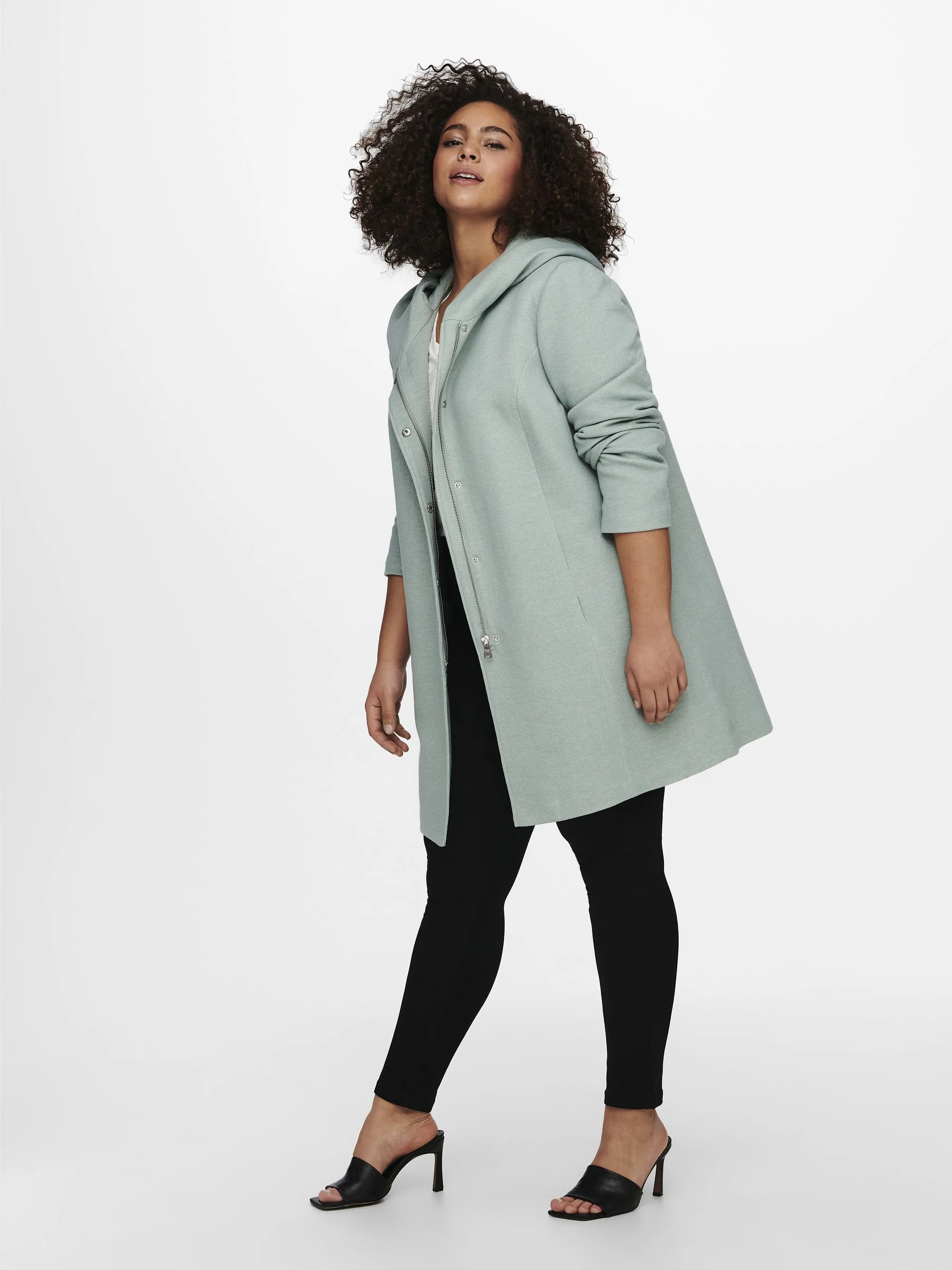 Only Carmakoma 15191768 CARSEDONA LIGHT COAT Braun 837489 190702 4