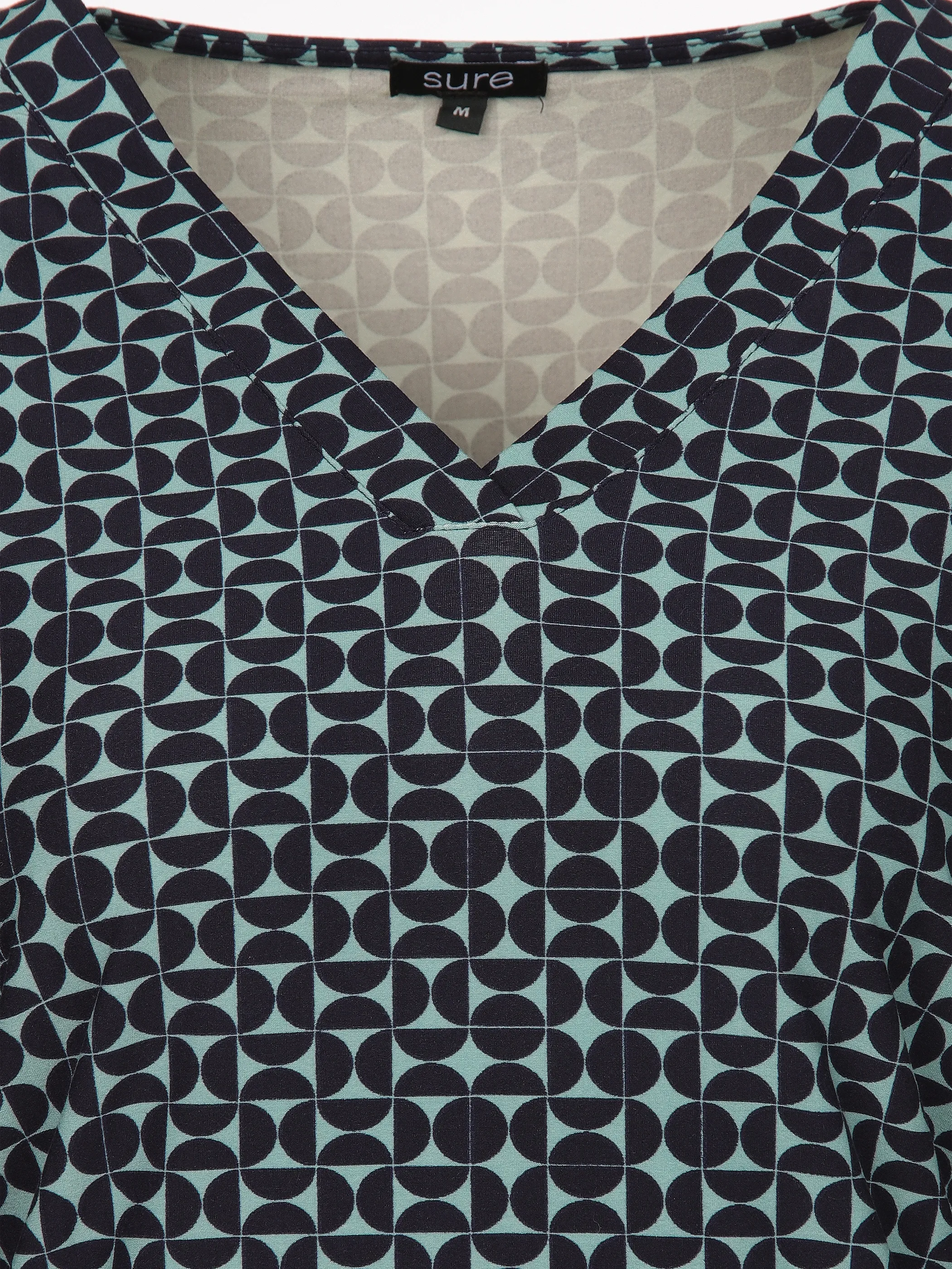 Sure Da-Alloverprint-Shirt Blau 912768 BLUE 3