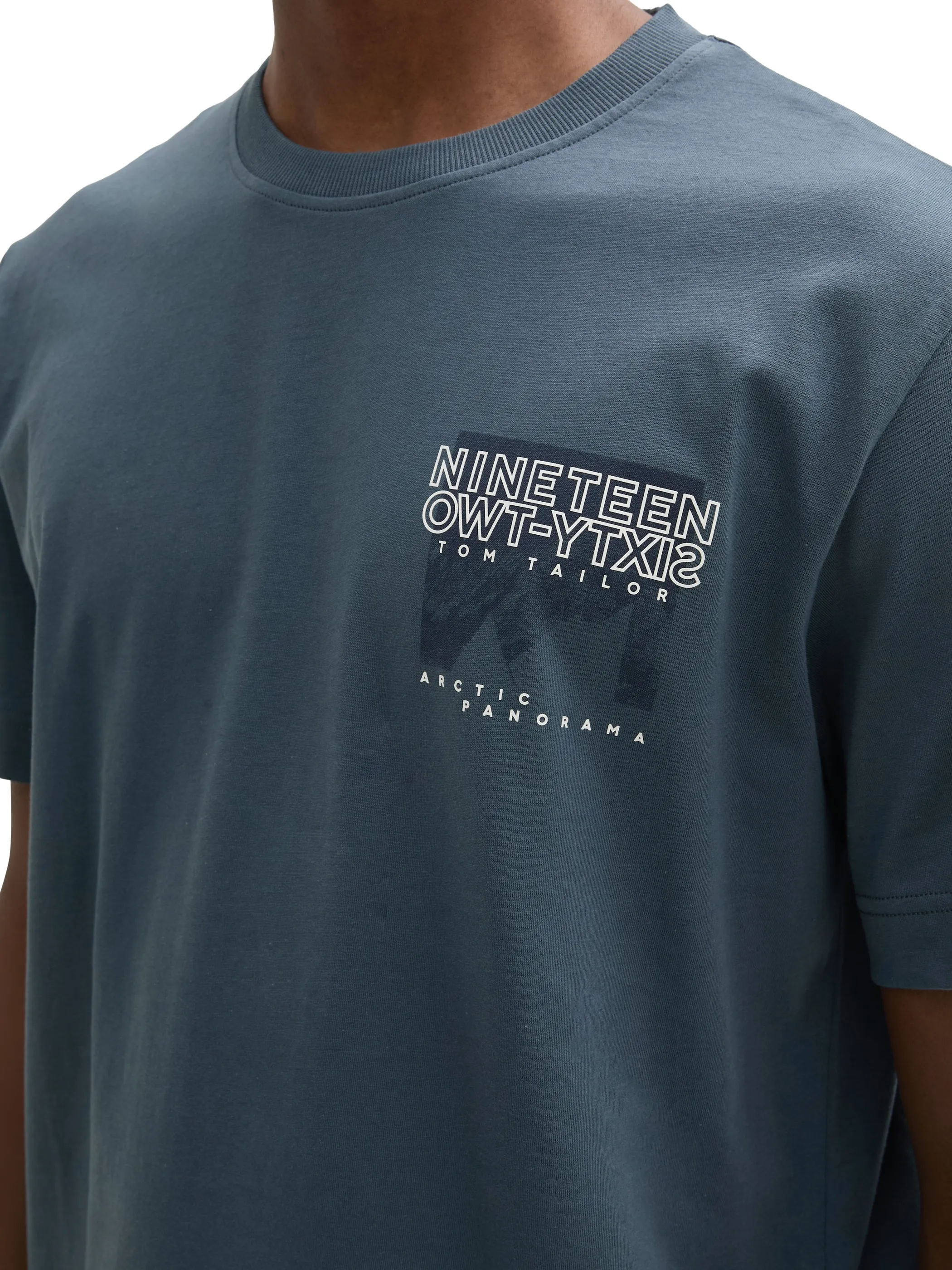 Tom Tailor 1043991 printed t-shirt Blau 903288 27604 4