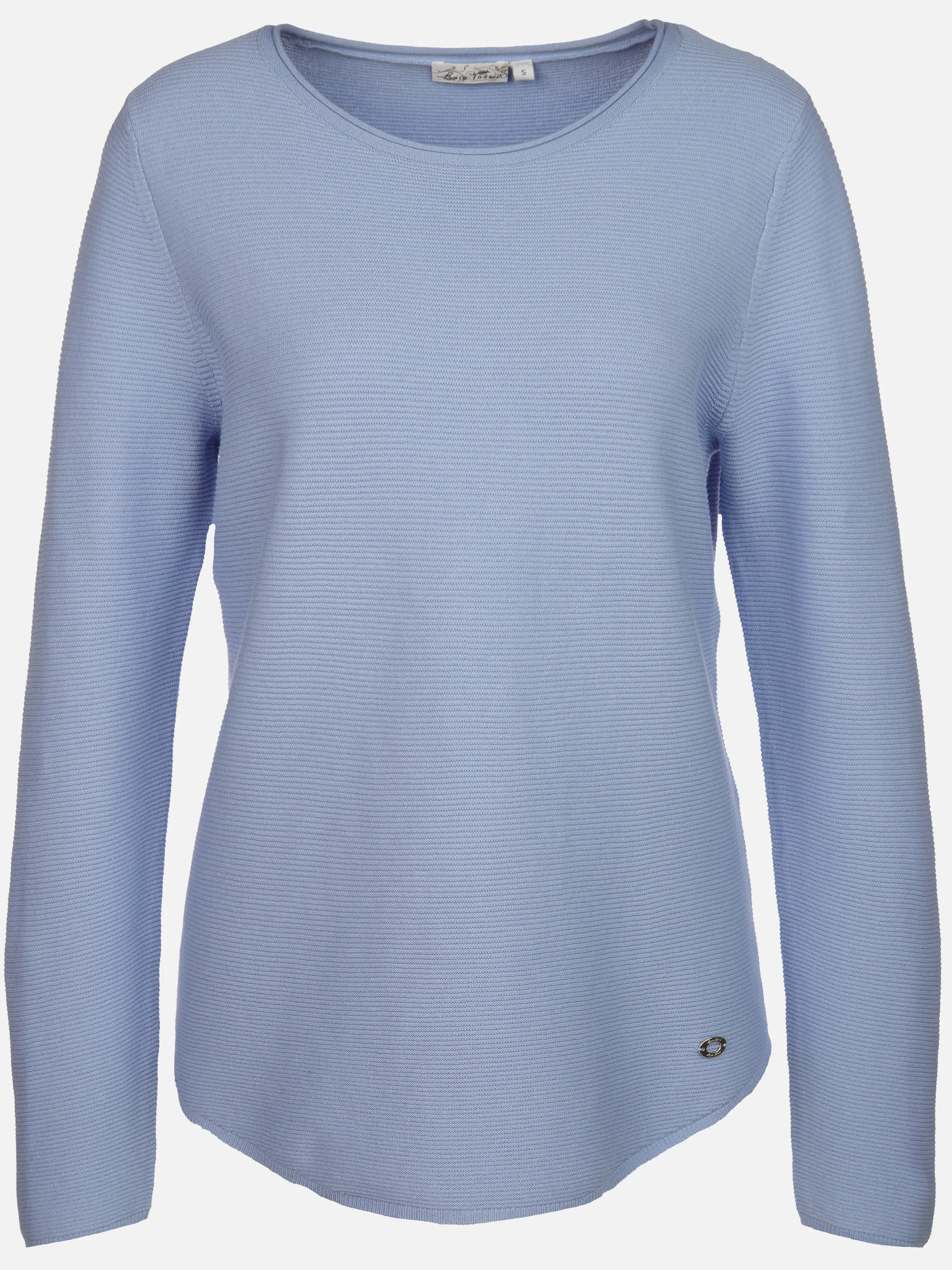 Lisa Tossa Da-Struktur-Pullover Blau 905175 BLAU 1