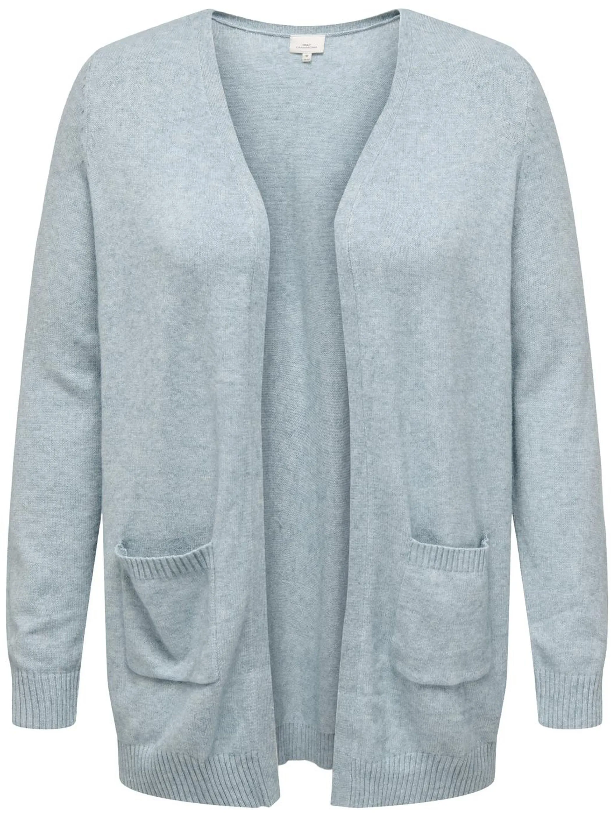 Only Carmakoma 15219653 CARESLY L/S OPEN CARD Blau 866803 180003001 3