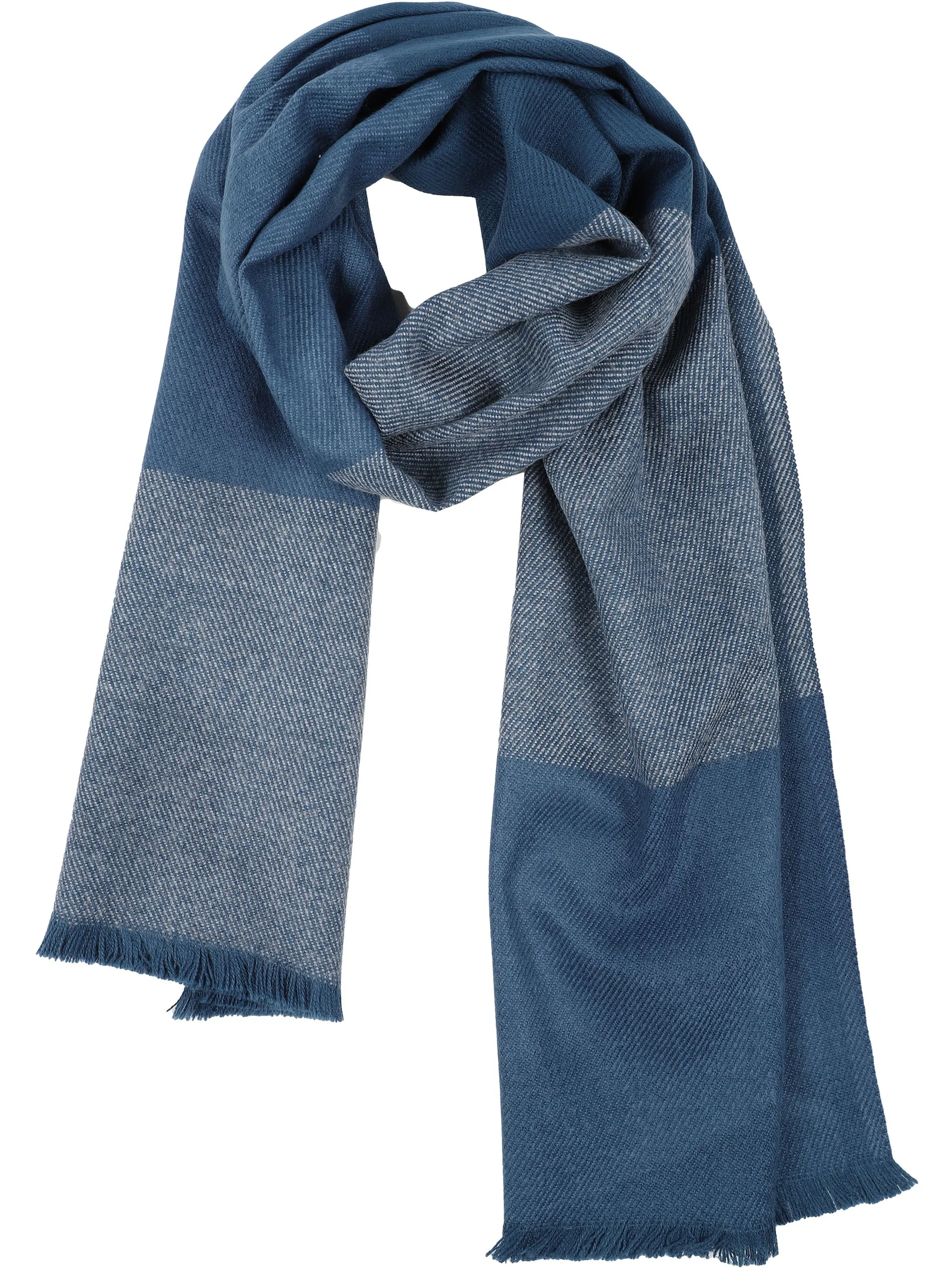 Jim Spencer He. Softacryschal Strreifen Blau 870261 GREY ME/AQ 1
