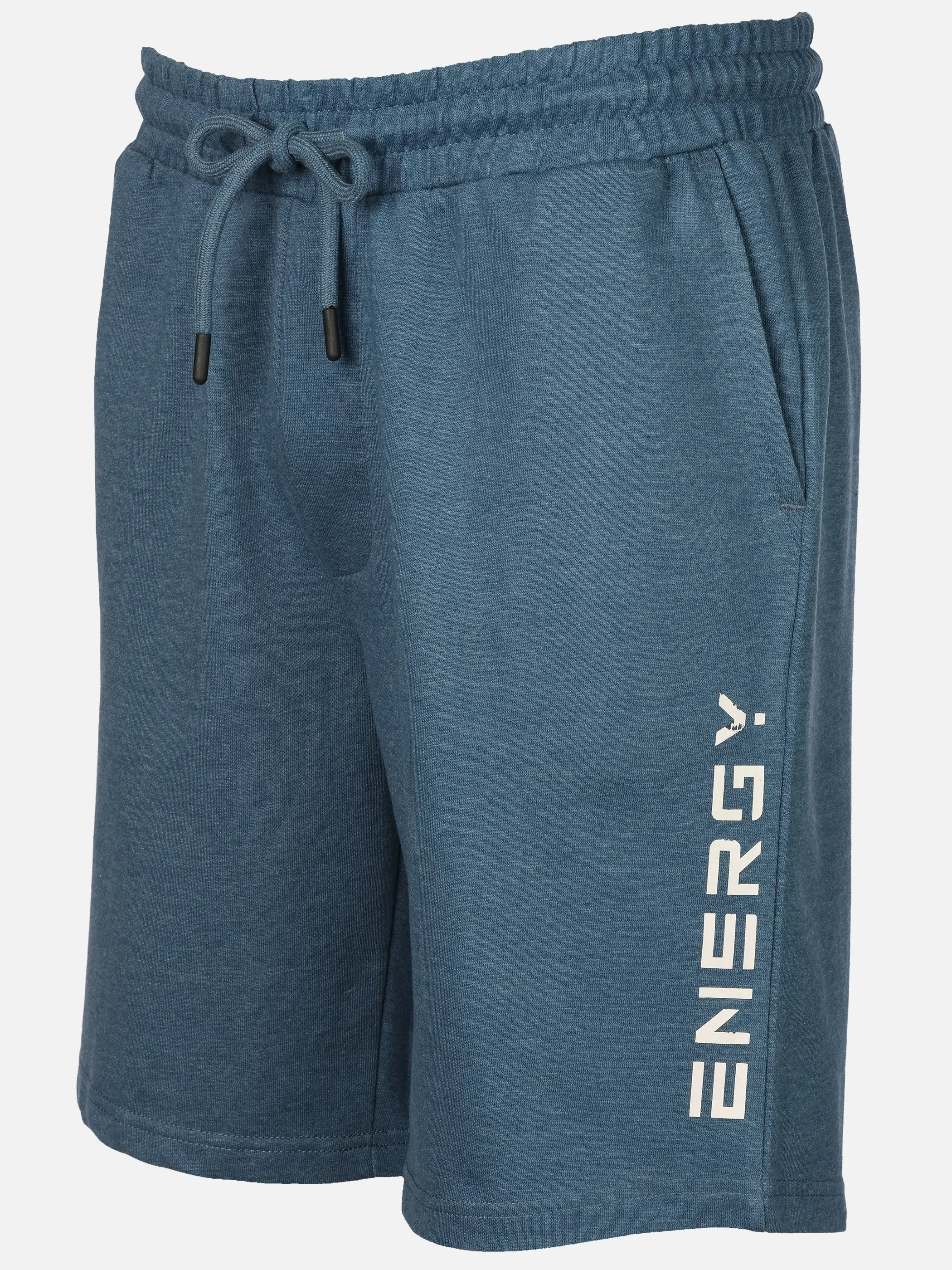 Grinario Sports He-Shorts ENERGY, French Terry Blau 923440 BLUE MEL 3