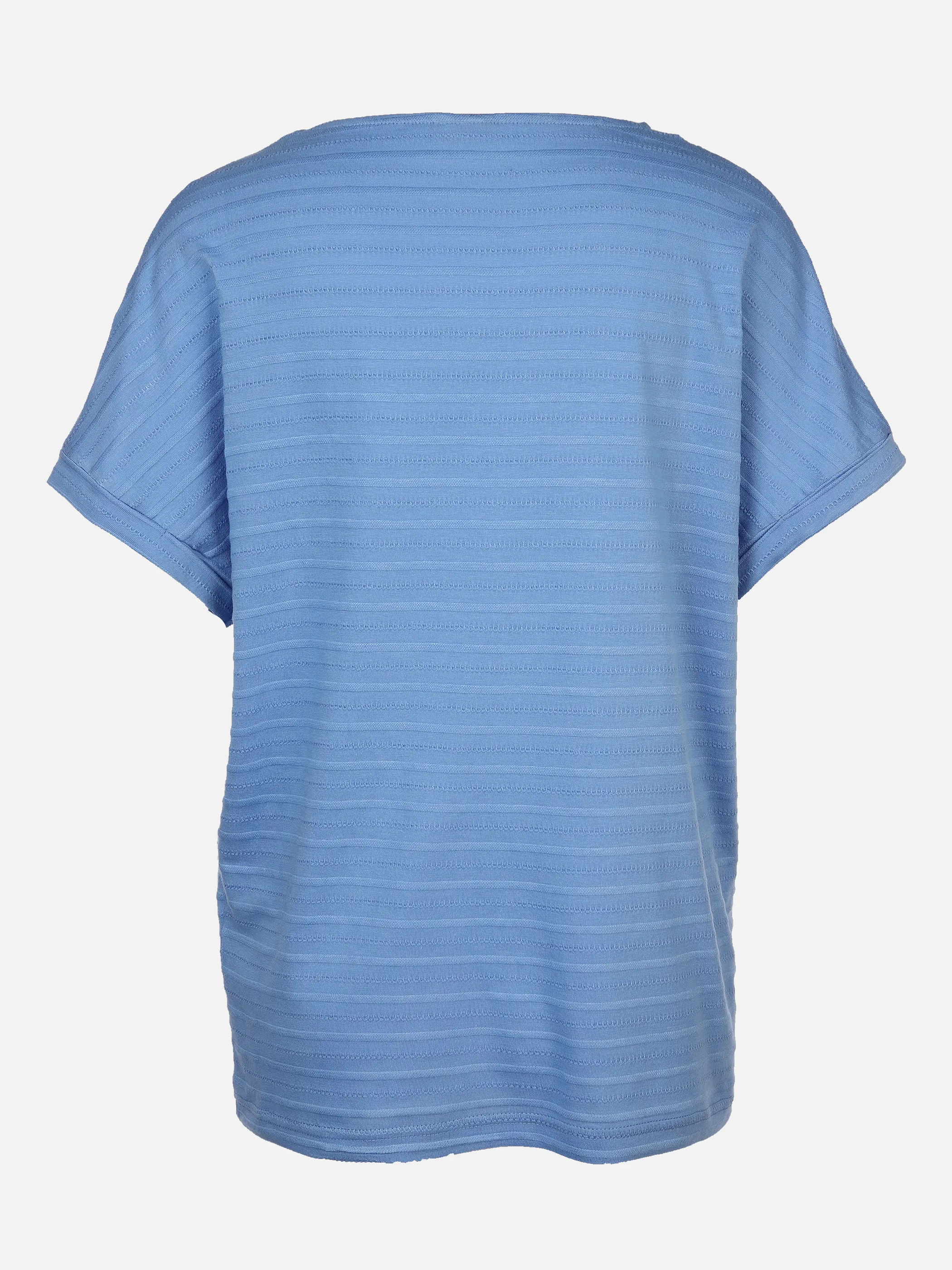 Lisa Tossa Da-Jaquardshirt m. RH Blau 886422 BLAU 2