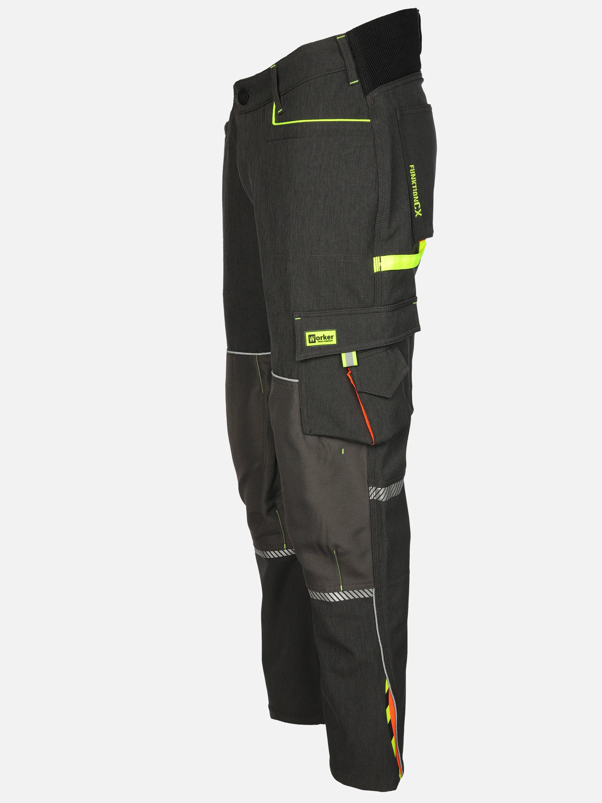 Worker He. Softshell Arbeitshose Grau 897665 GREY MEL 3