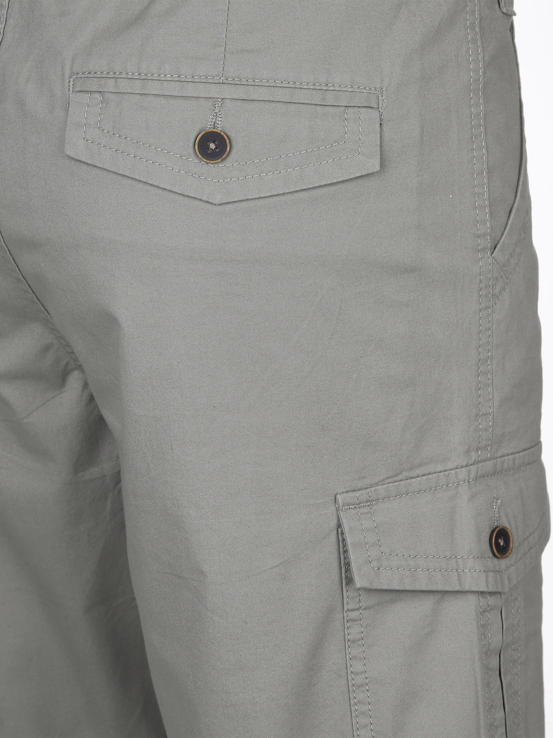 Jim Spencer He. Cargo Bermuda uni Grau 853200 90 3