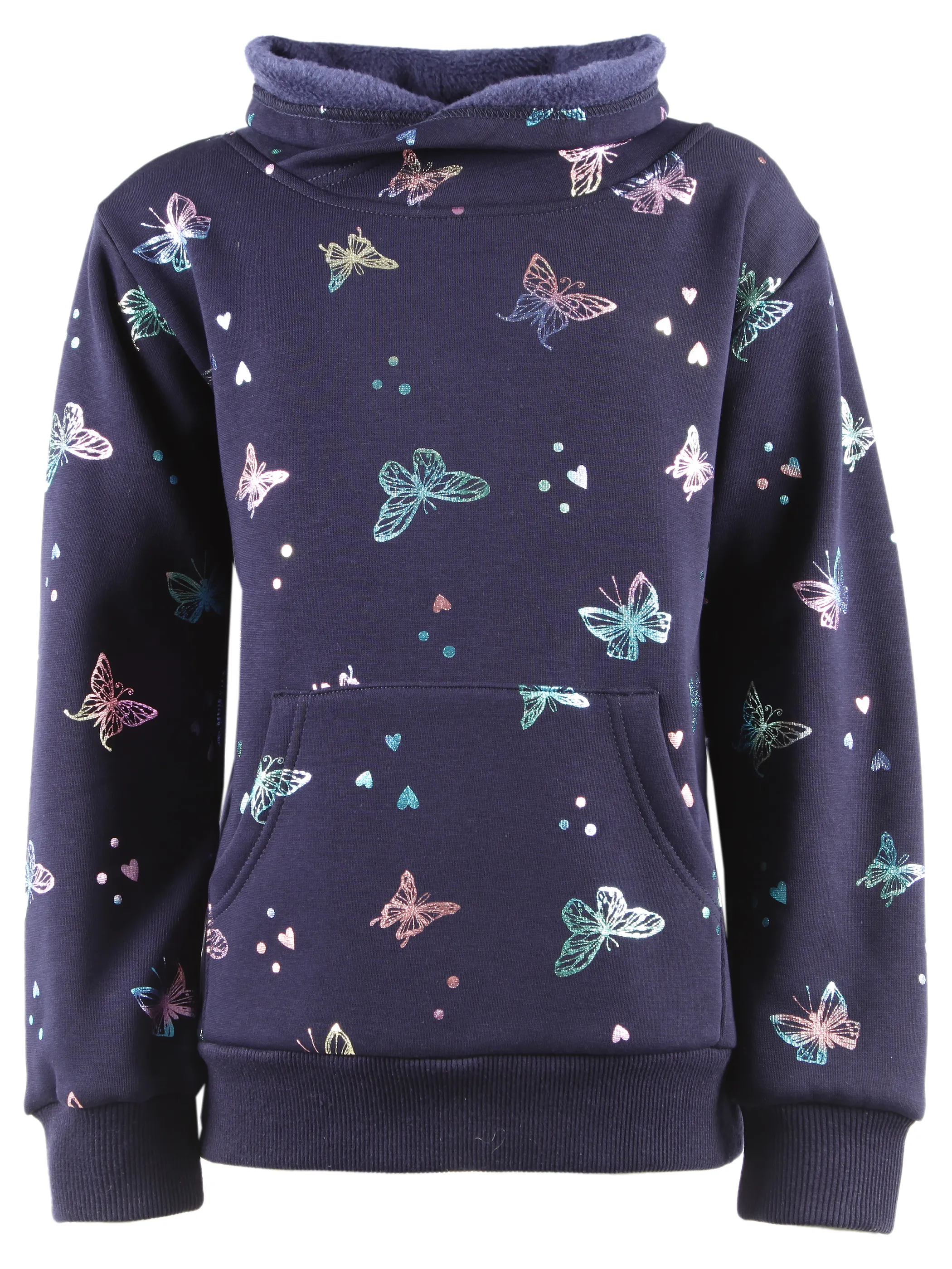 One Way KM Sweatshirt mit 1.Herzchen AOP 2.Schmeterling Blau 913948 DUNKELBLAU 1 One Way KM Sweatshirt mit 1.Herzchen AOP 2.Schmeterling Blau 913948 DUNKELBLAU 1