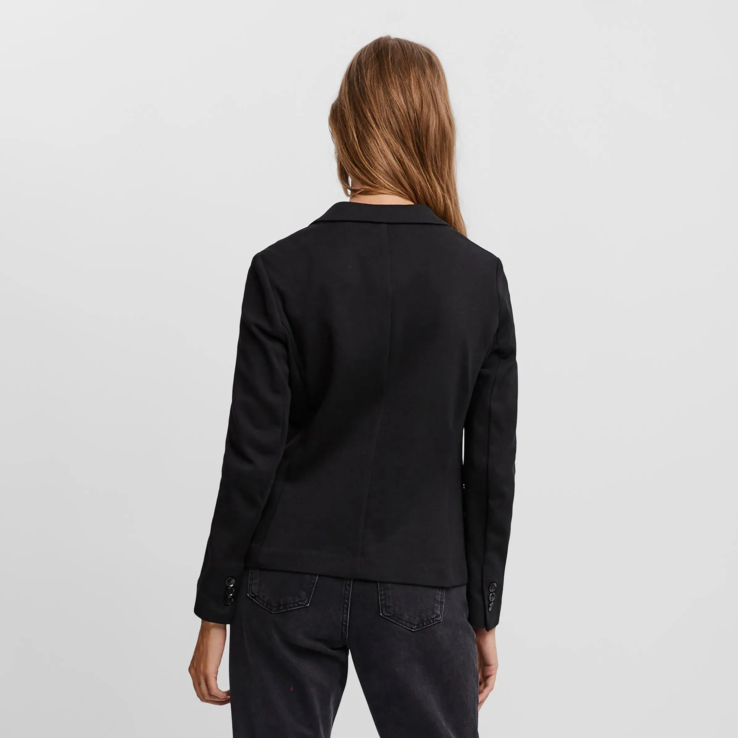 Vero Moda 10154123 VMJULIA LS BLAZER DNM Schwarz 723587 177868 2
