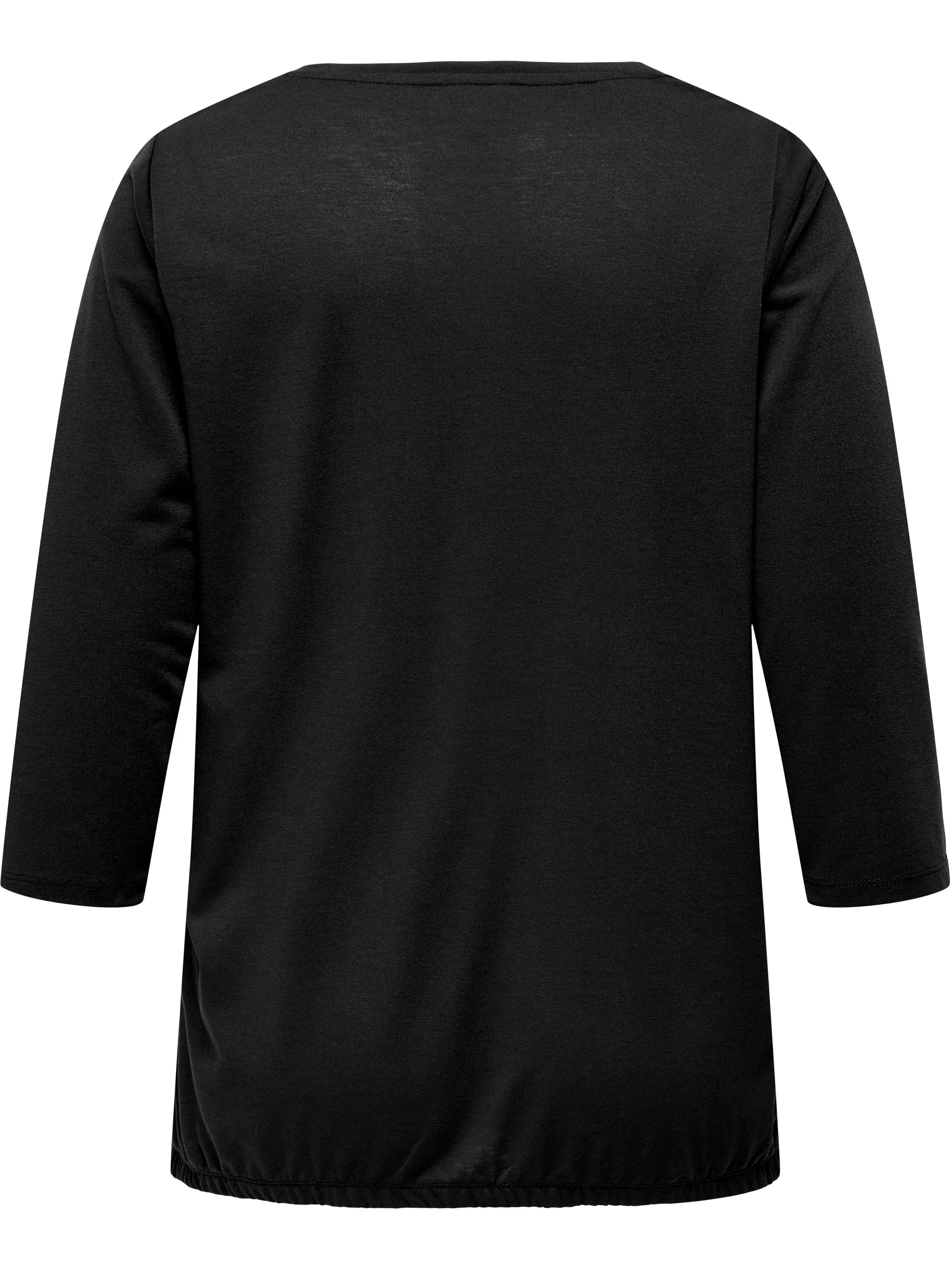 Only Carmakoma 15334228 CARCARLINNE V-NECK 3/ Schwarz 918026 177911 2