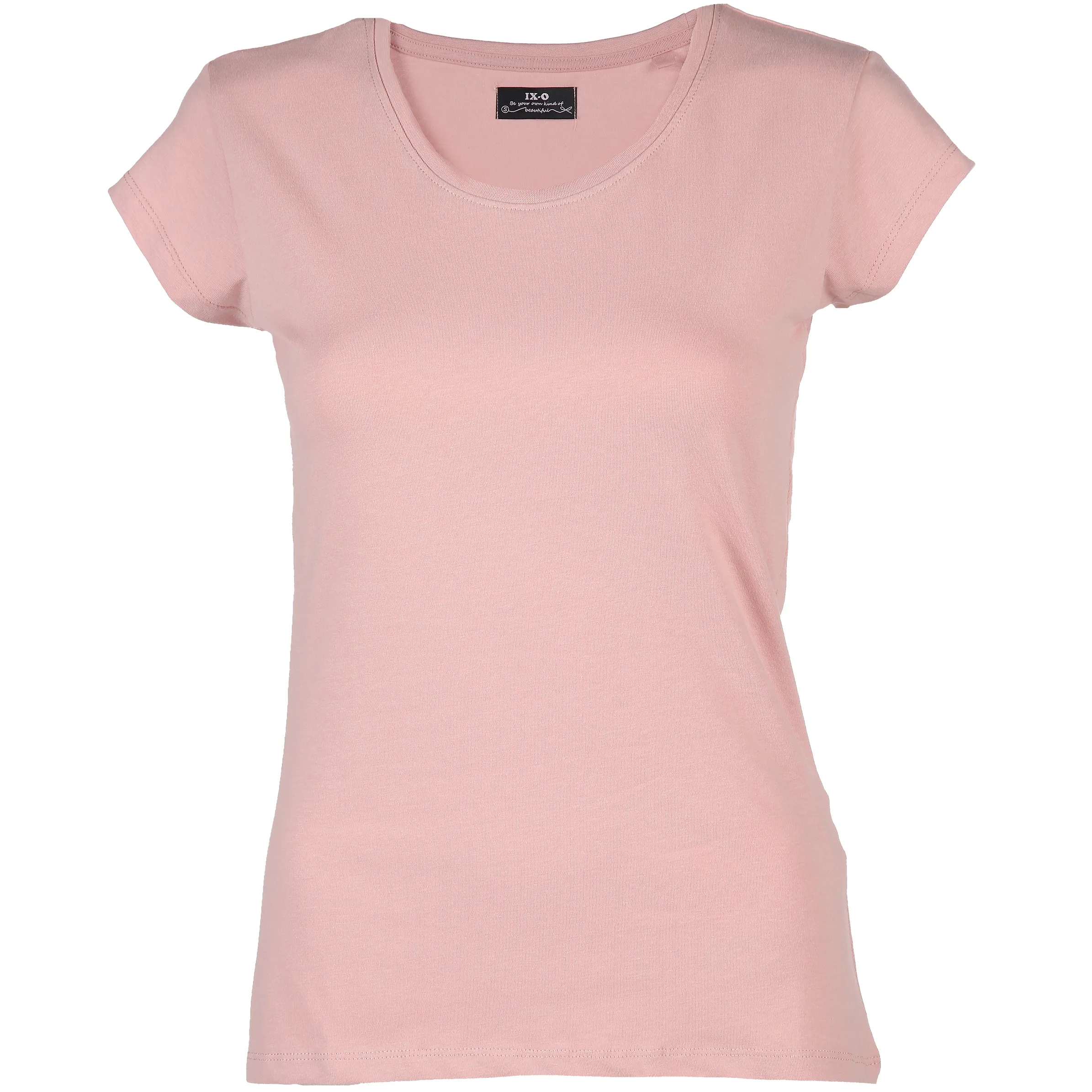 IX-O YF-Da-Shirt 1/2 Arm basic V-Ne Rosa 783622 ROSE 1