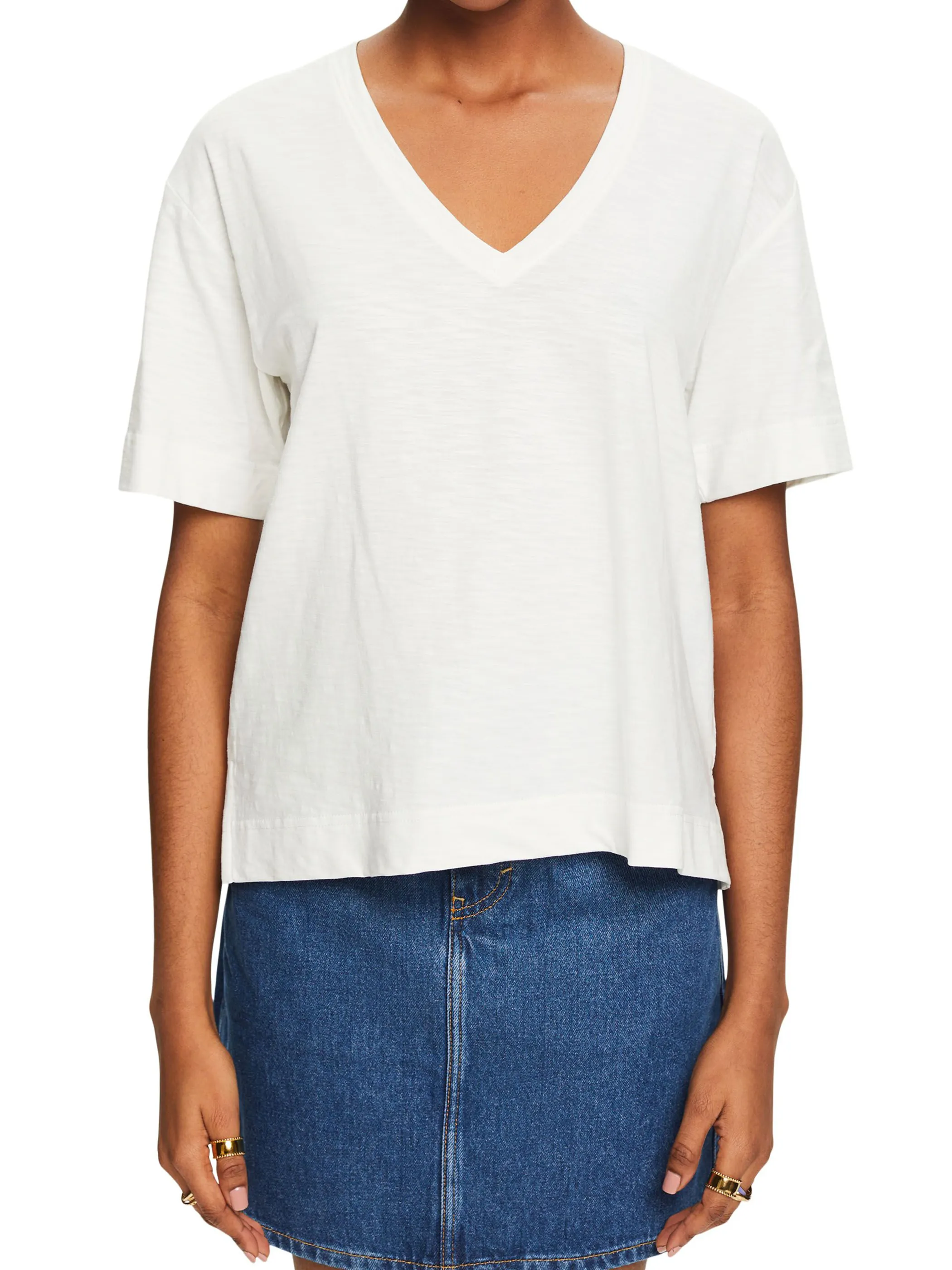 Esprit 034EE1K327 SG-034EE1K327 tshirt solid Weiß 893042 E110 4 Esprit 034EE1K327 SG-034EE1K327 tshirt solid Weiß 893042 E110 4