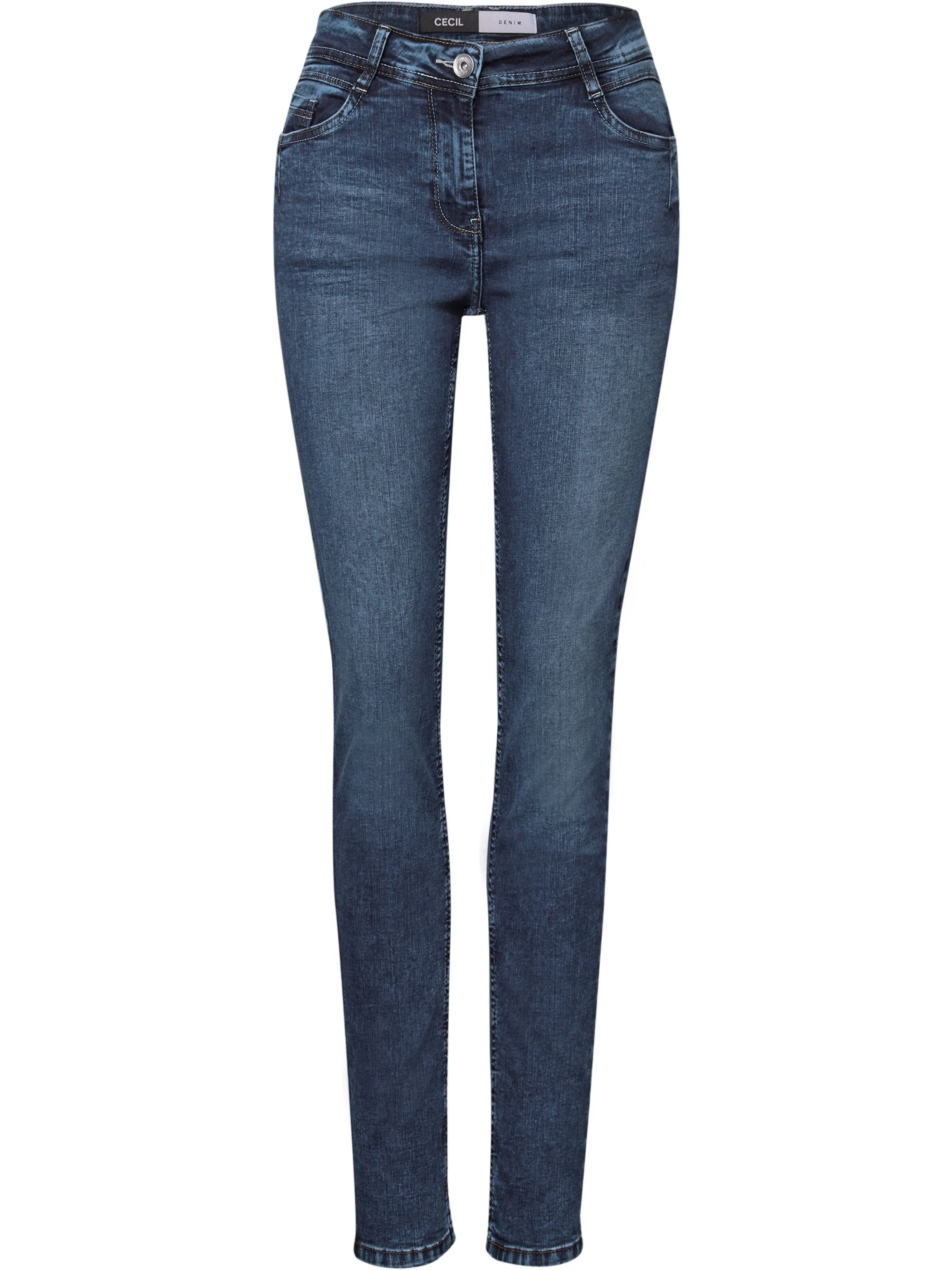 Cecil B379226 Style NOS Scarlett Mid Blue Blau 914082 10281 1