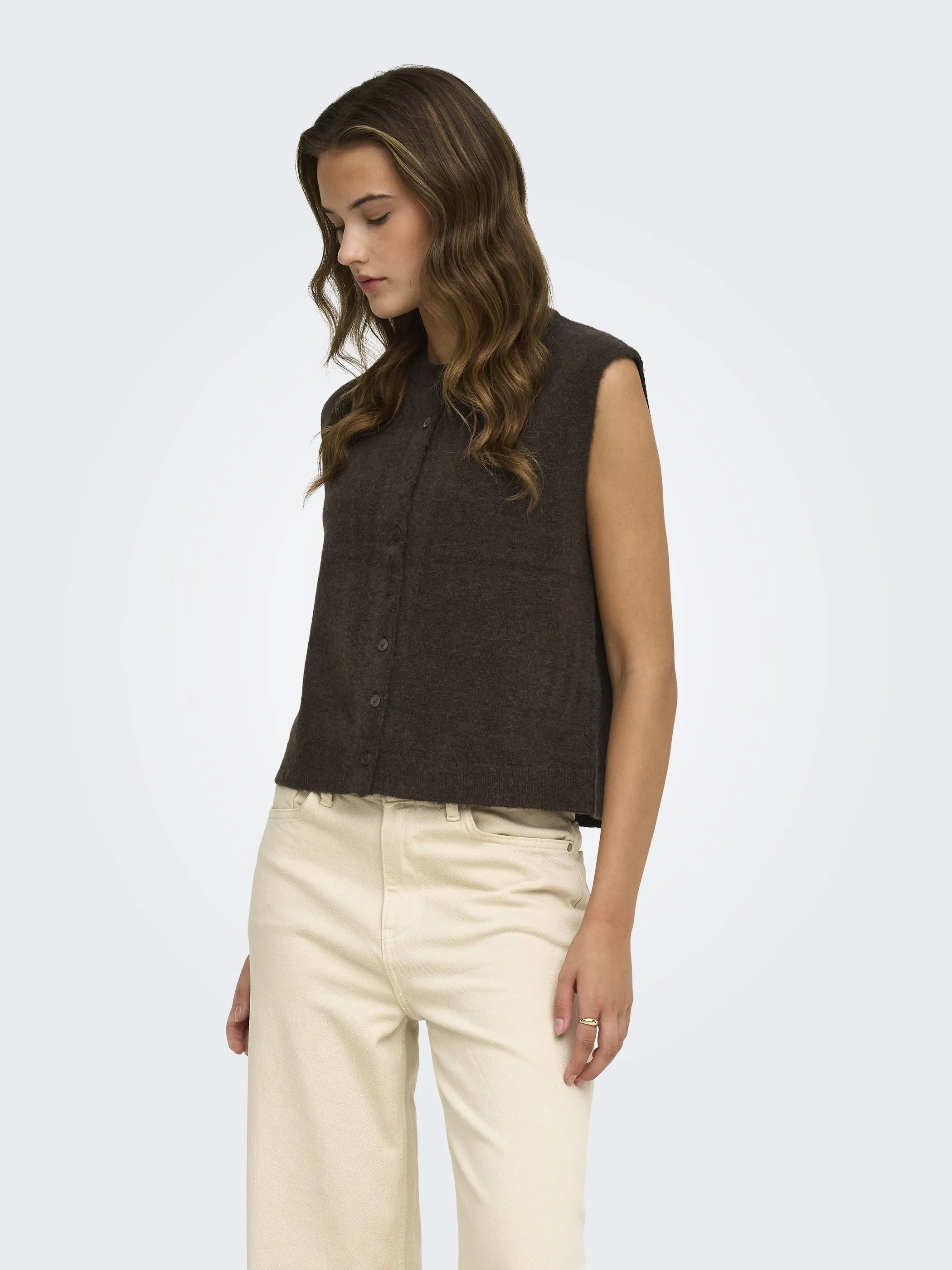 Only 15381355 ONLSIMONI VEST KNT NO Braun 928672 237375001 1