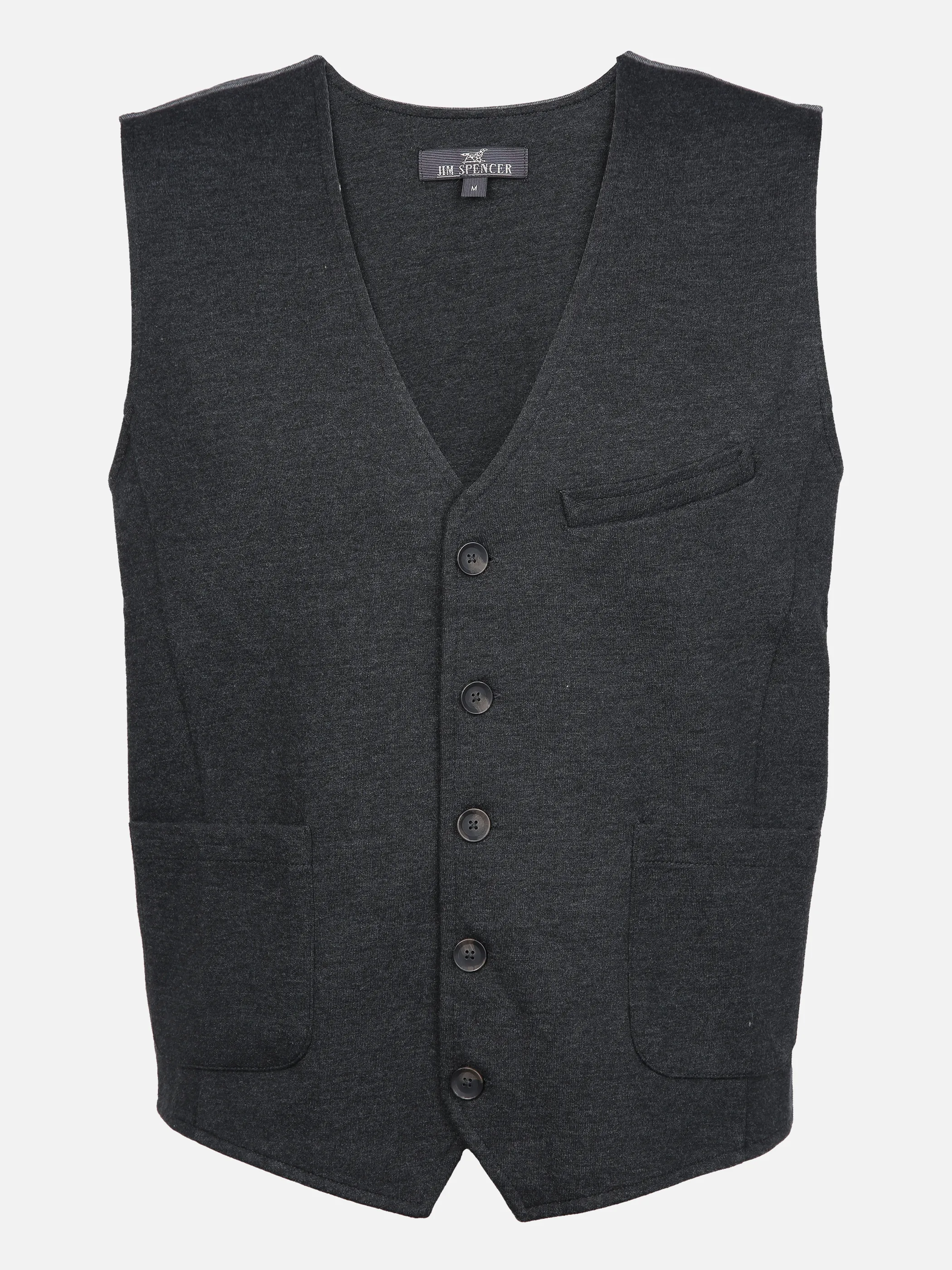 Jim Spencer He. Jerseyweste melange Grau 852959 ANTHRA 1