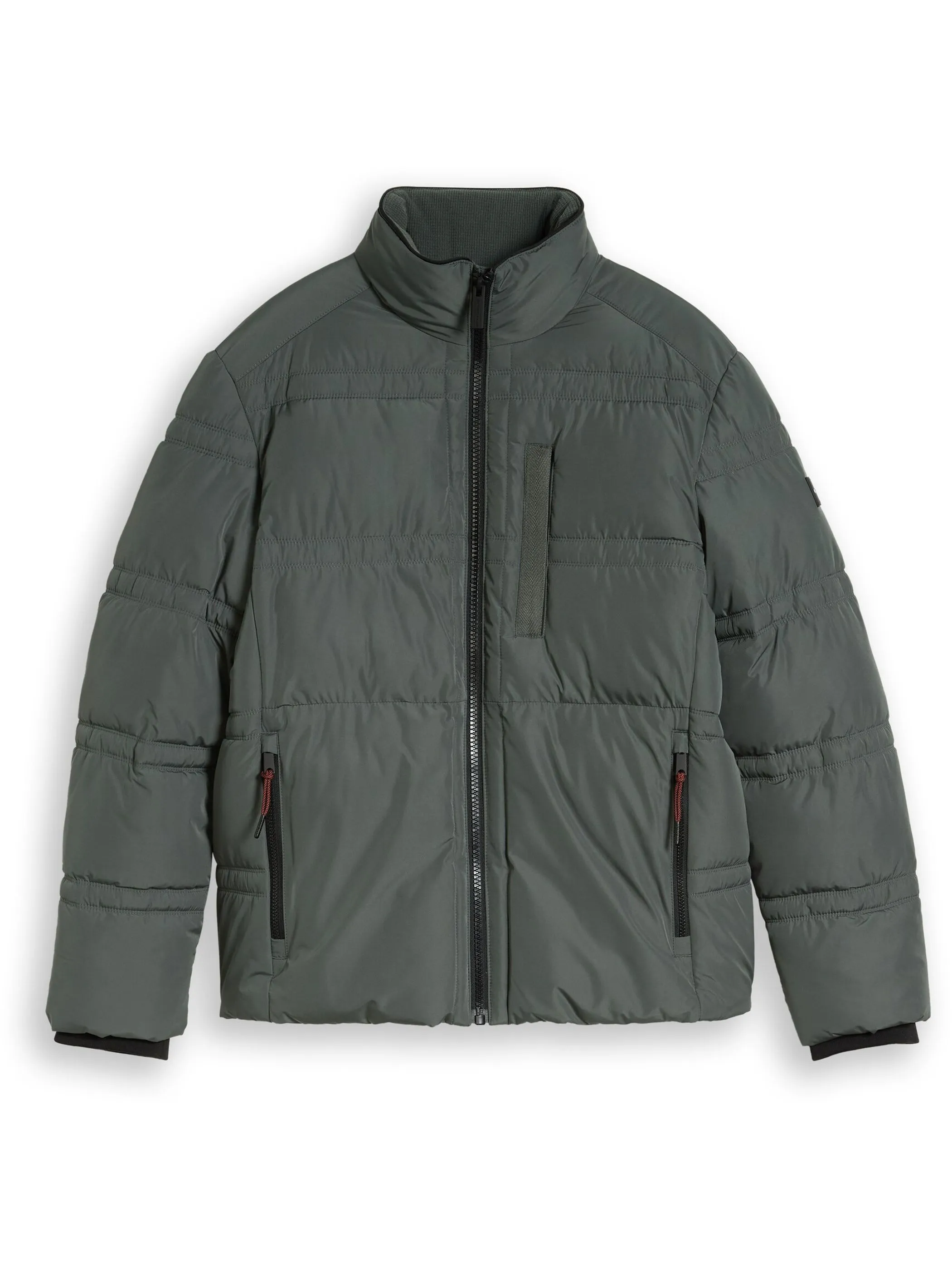 Tom Tailor 1051112 sporty puffer jacket Grün 934285 14406 5