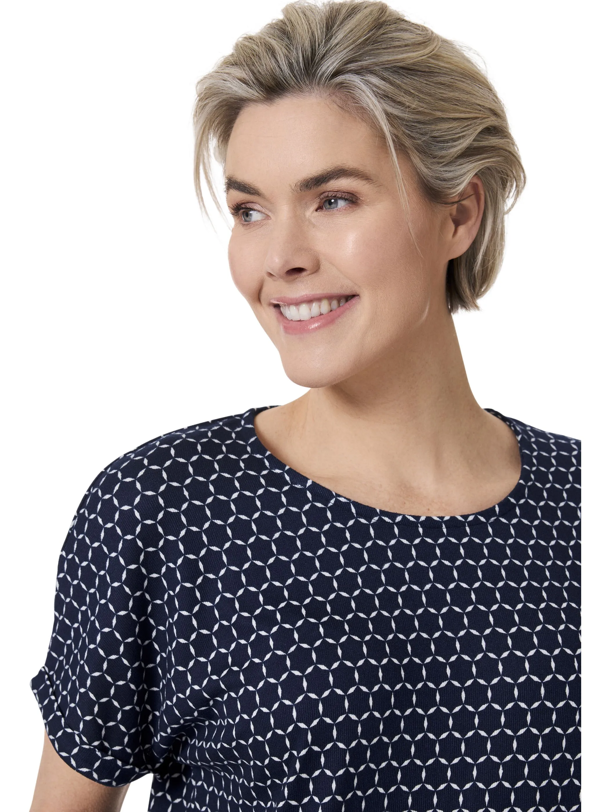 Stooker DOB 23160030009673 Da. T-Shirts / Weiß 911337 9673 3
