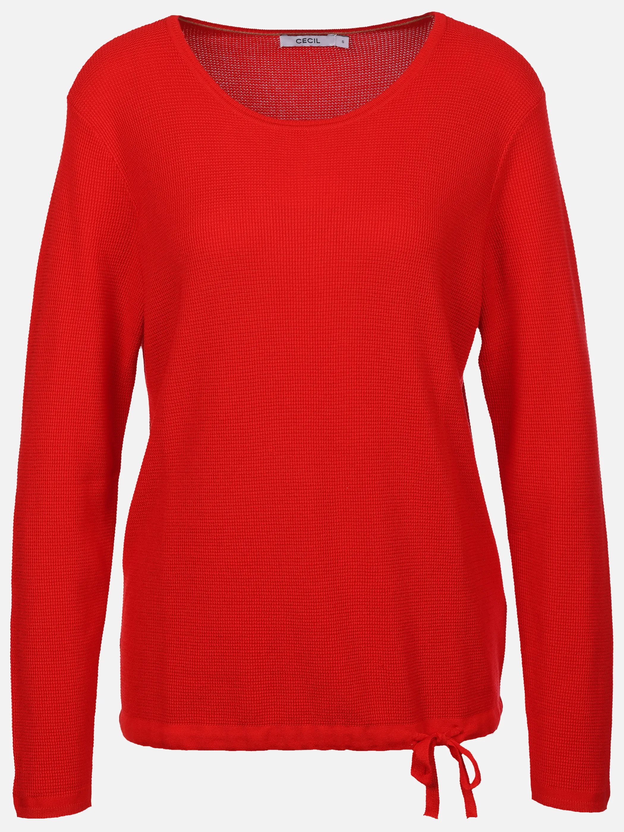 Cecil B303880 TOS_Structured Roundneck Rot 930104 17902 1
