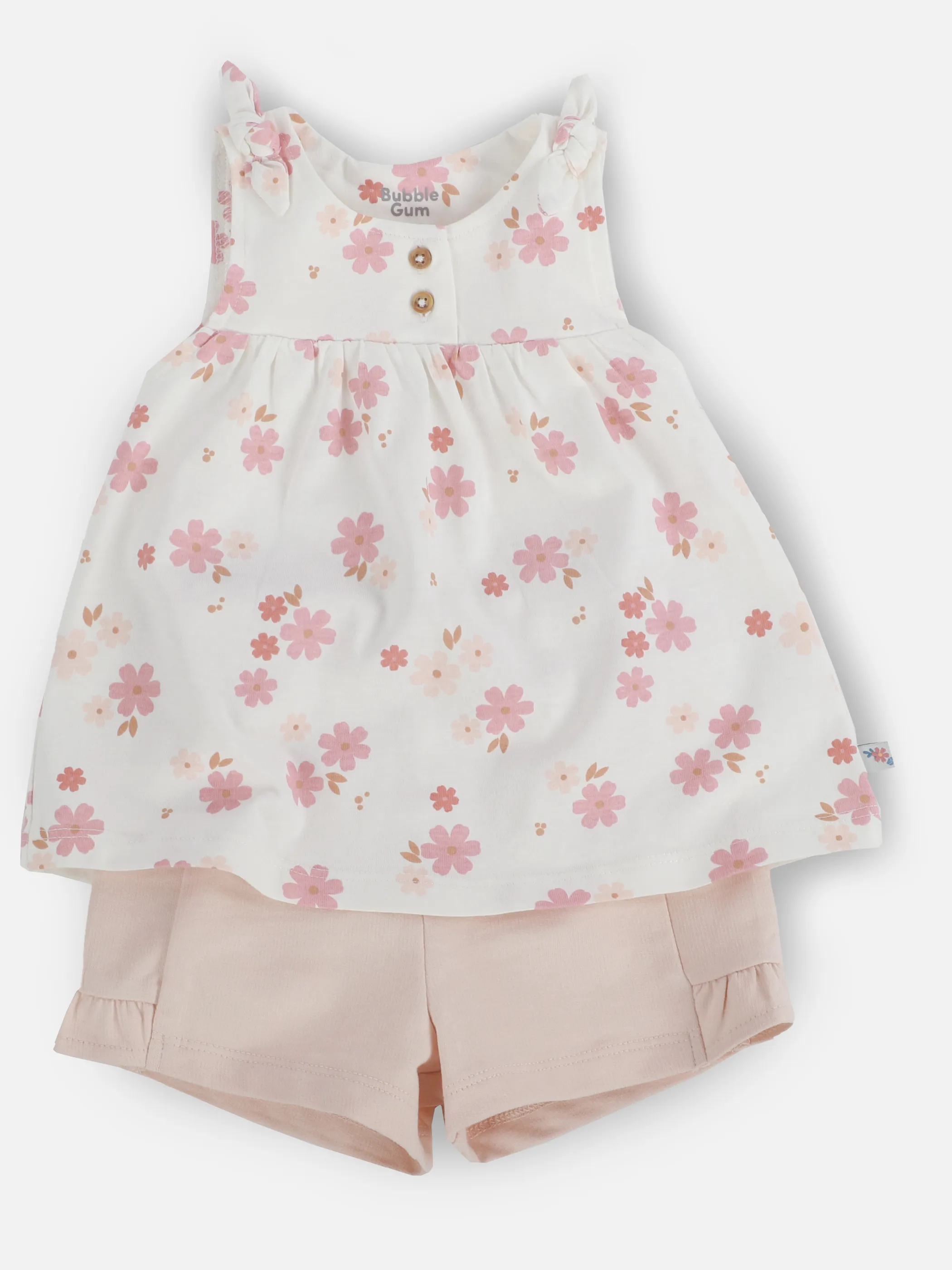 Bubble Gum BM Set mit AOP Blumen Top + hose in rosa/weiß Rosa 909810 ROSA/WEIß 1 Bubble Gum BM Set mit AOP Blumen Top + hose in rosa/weiß Rosa 909810 ROSA/WEIß 1