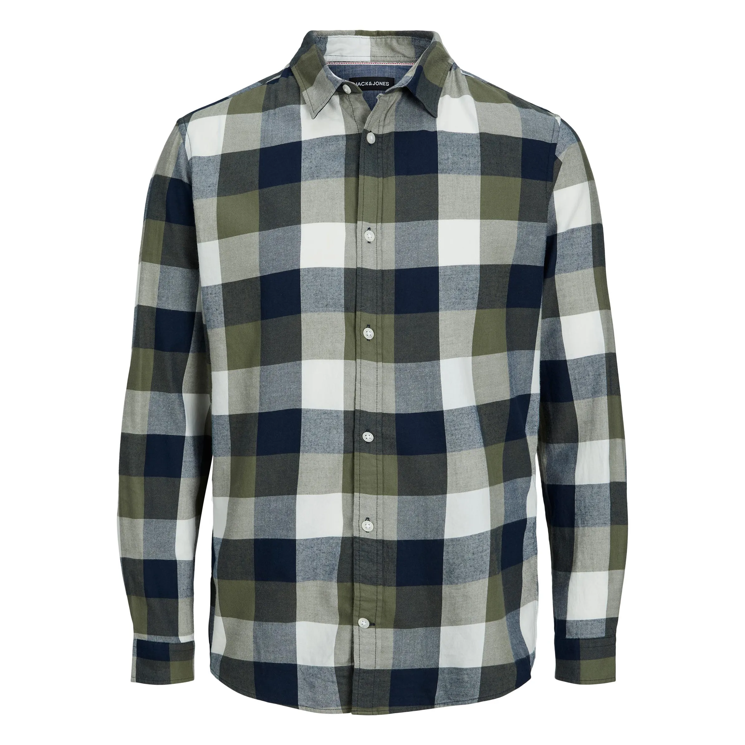 Jack Jones 12235965 JJEBUFFALO TWILL SHIR Grün 878871 176003 1