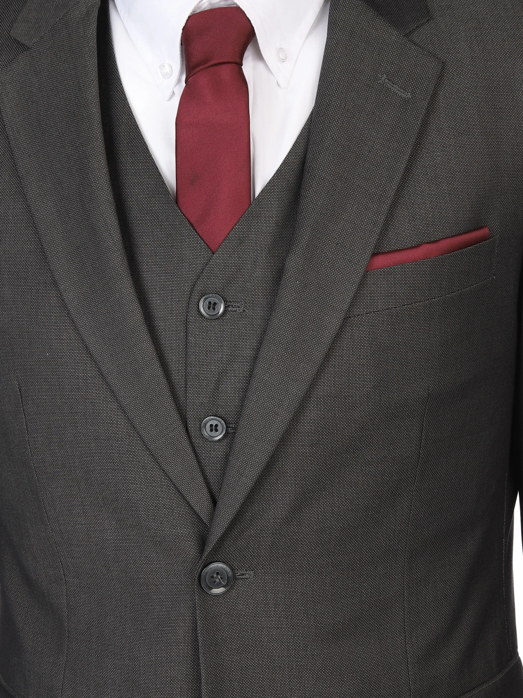 Jim Spencer He. Anzug 5tlg. Grau 896832 GREY 3