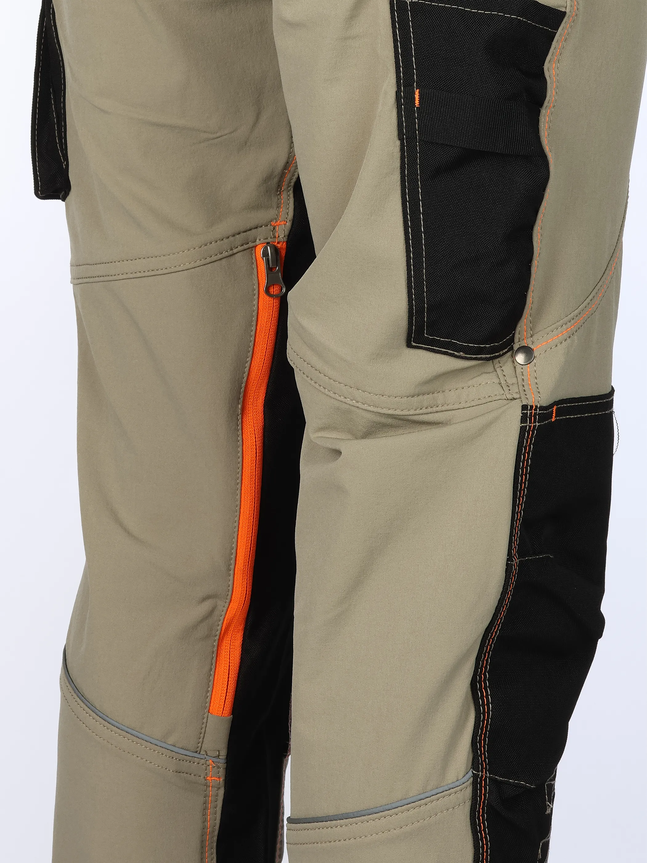 Worker He. Arbeitshose 4-Wege Stretch Beige 903708 SAND 5