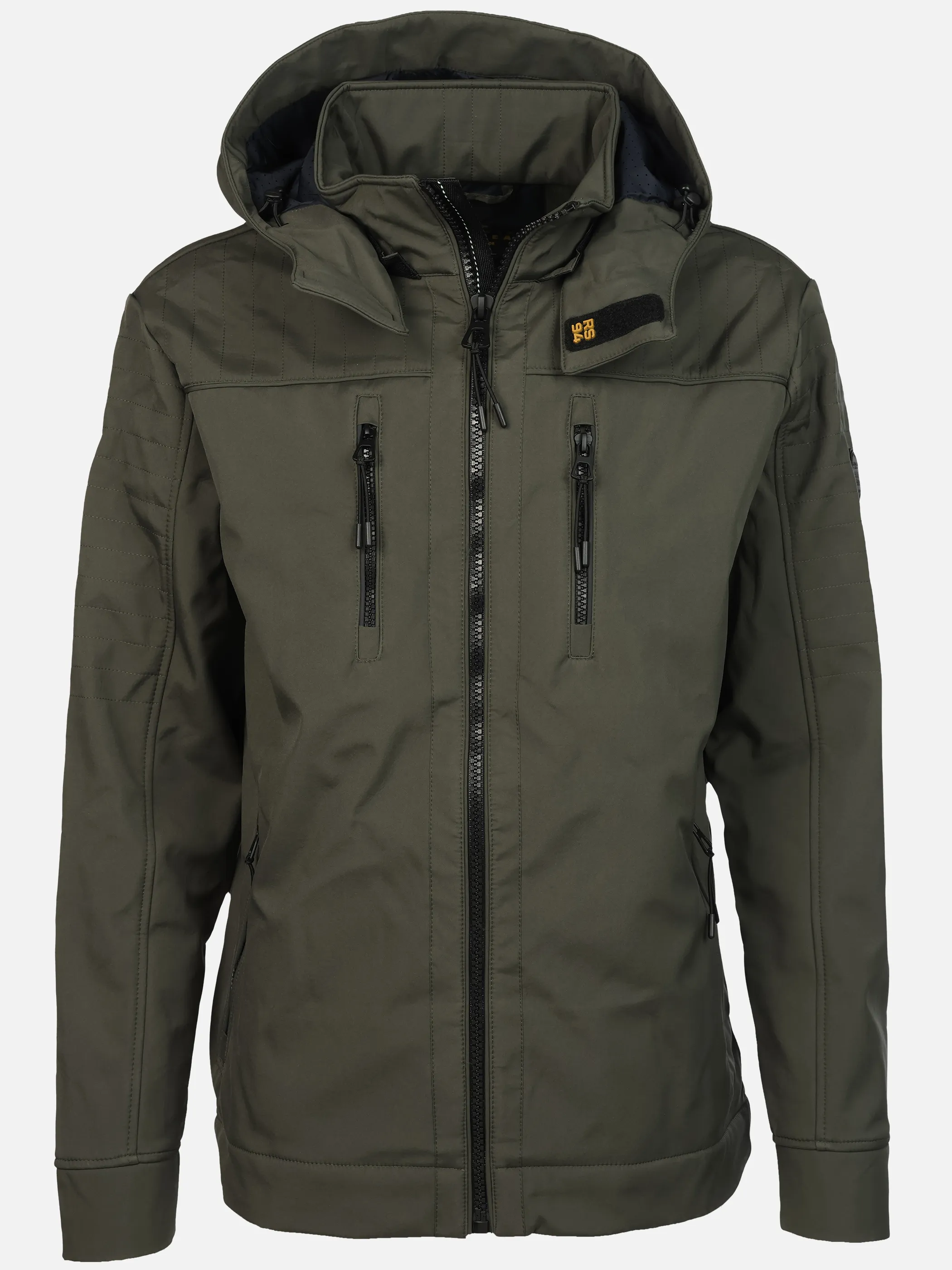 Jim Spencer He. Softshelljacke mit Kapuze Oliv 912653 OLIVE 1