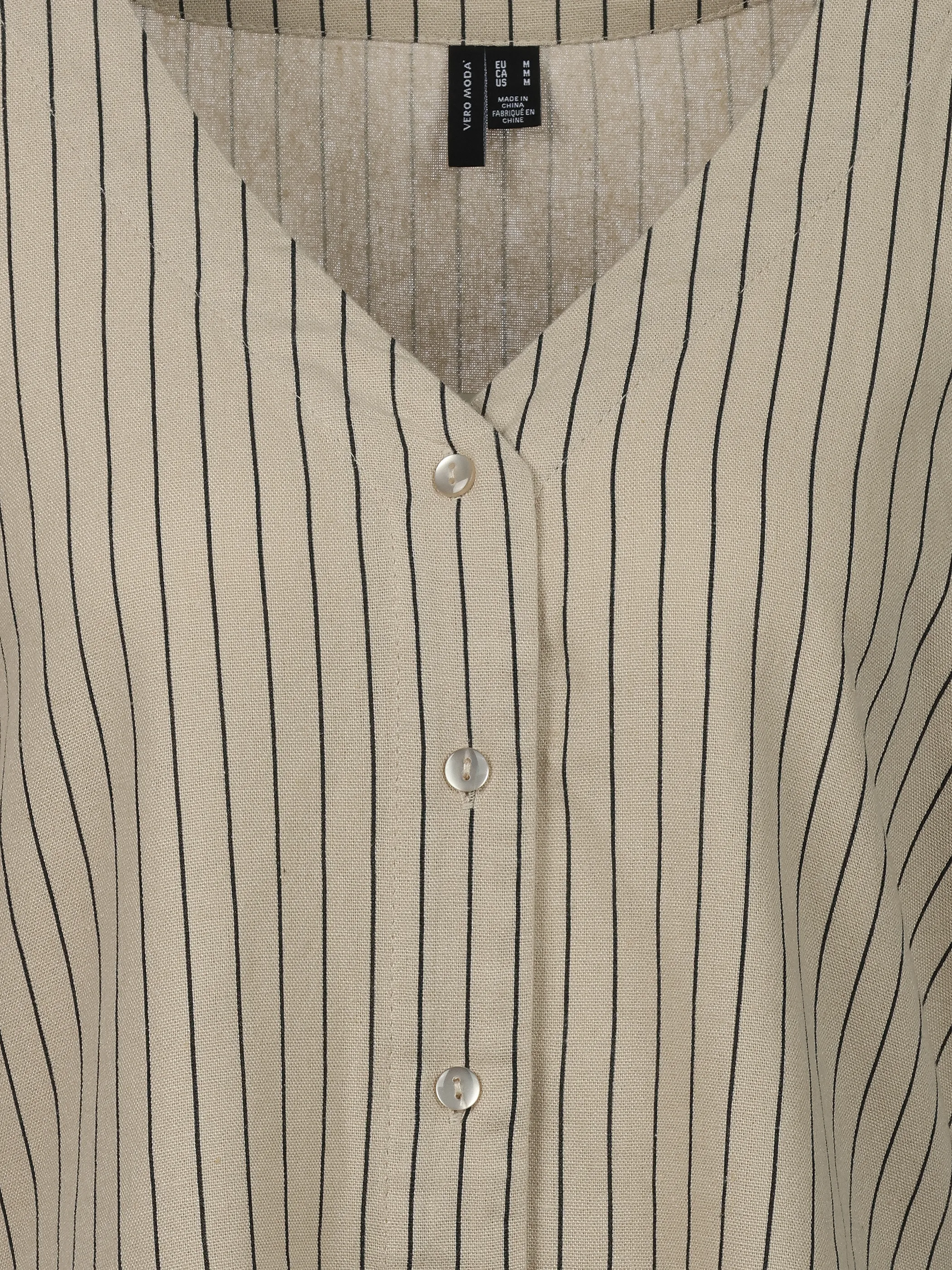 Vero Moda 10279696 VMJESMILO 2/4 SHIRT W Grau 875221 271875005 3