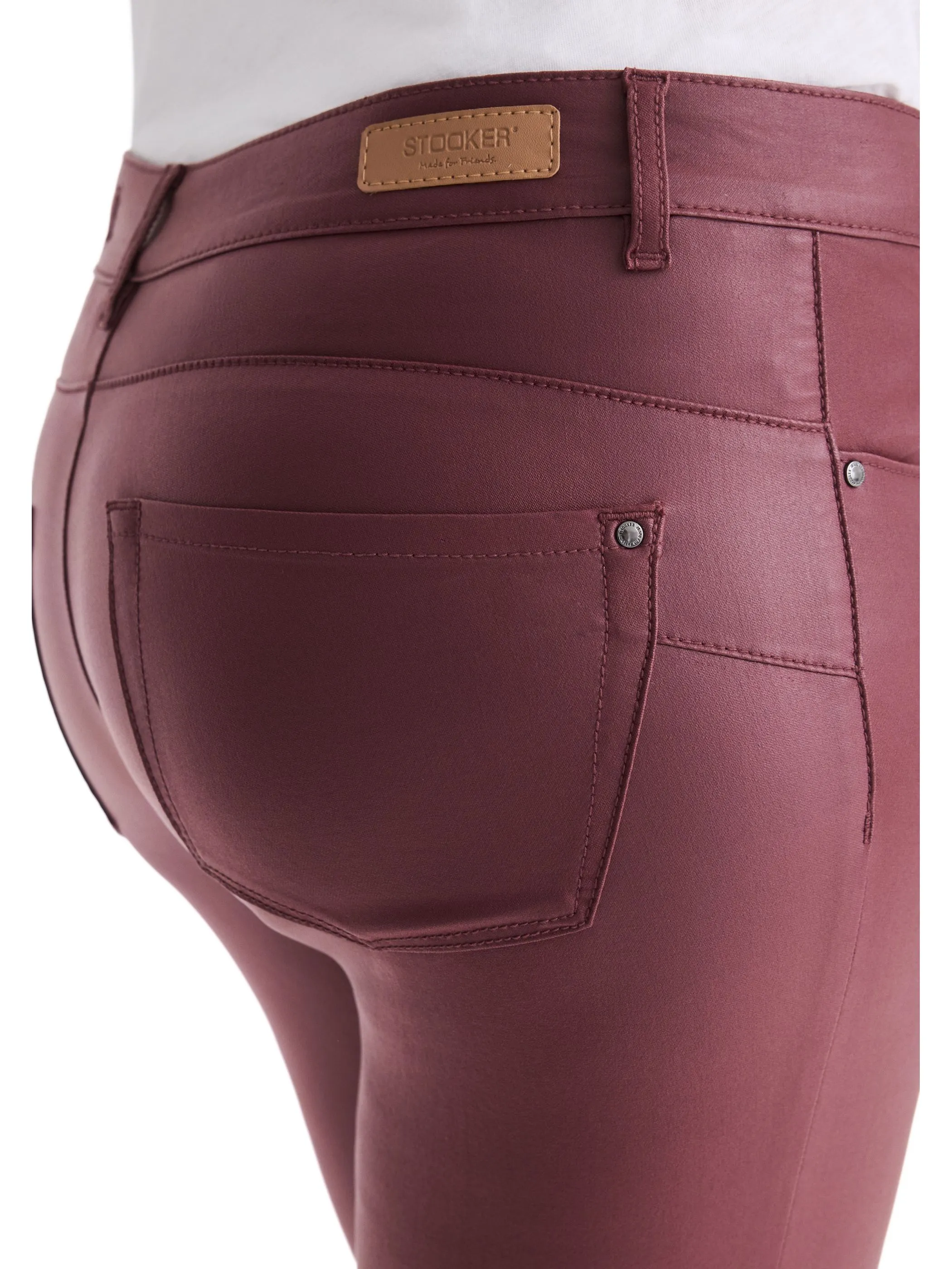 Stooker DOB 22600690553001 Da. Hosen lang, Rot 919840 3001 3