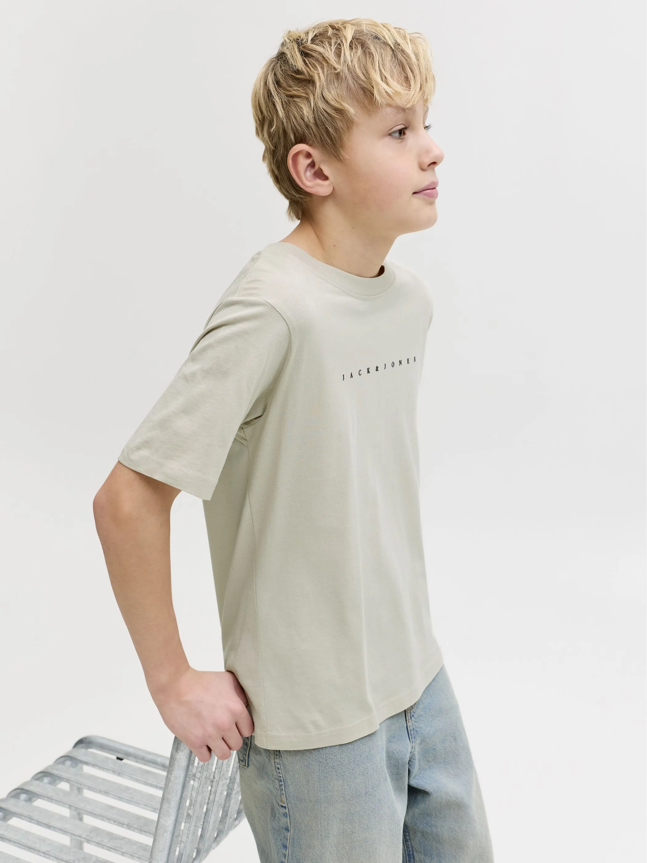 Jack&Jones Junior 12237435 JJESTAR JJ TEE SS NOOS JNR Braun 879589 176631