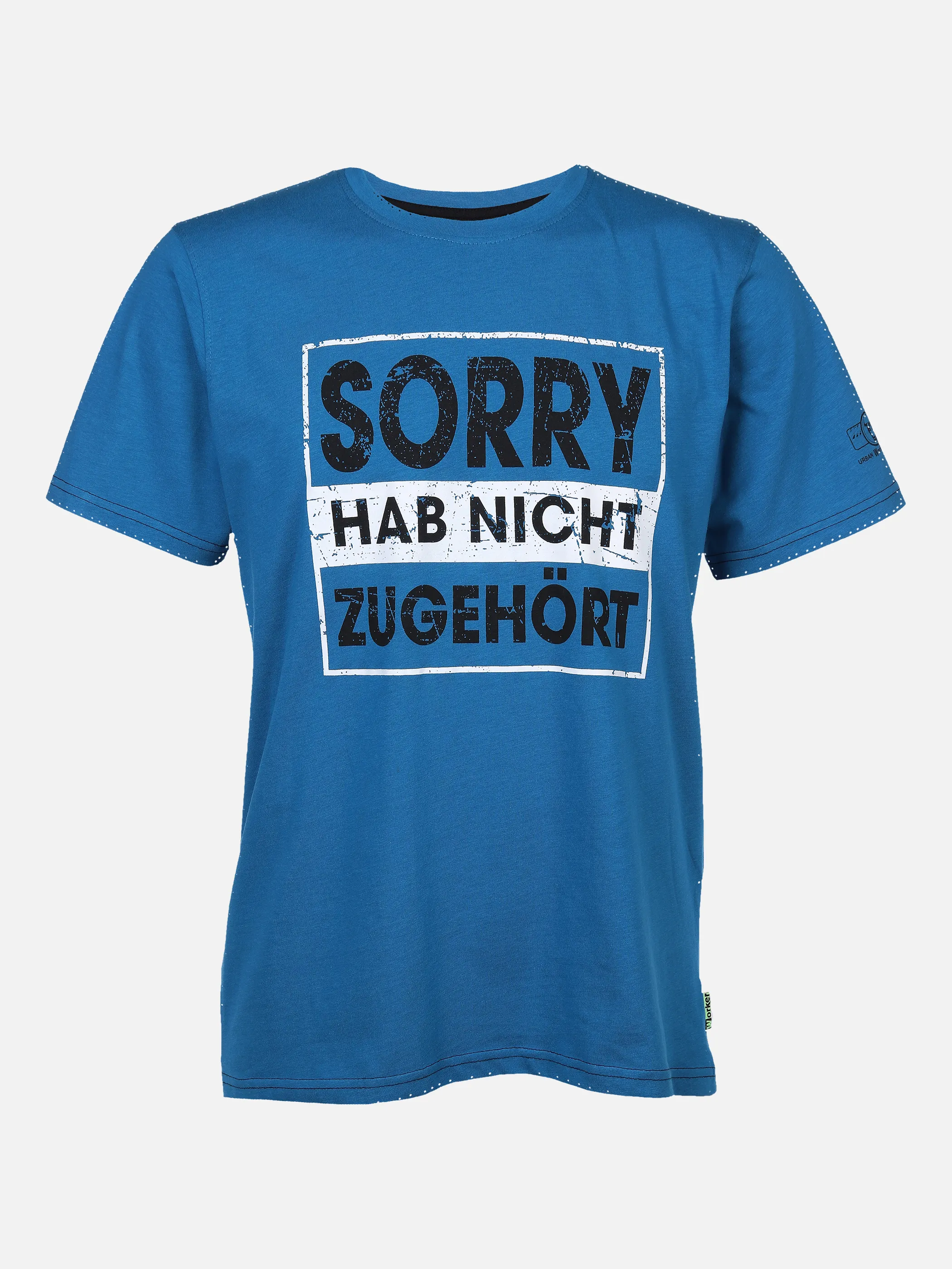 Worker He. T-Shirt 1/2 Arm Sprüche Türkis 872418 PETROL 1 Worker He. T-Shirt 1/2 Arm Sprüche Türkis 872418 PETROL 1