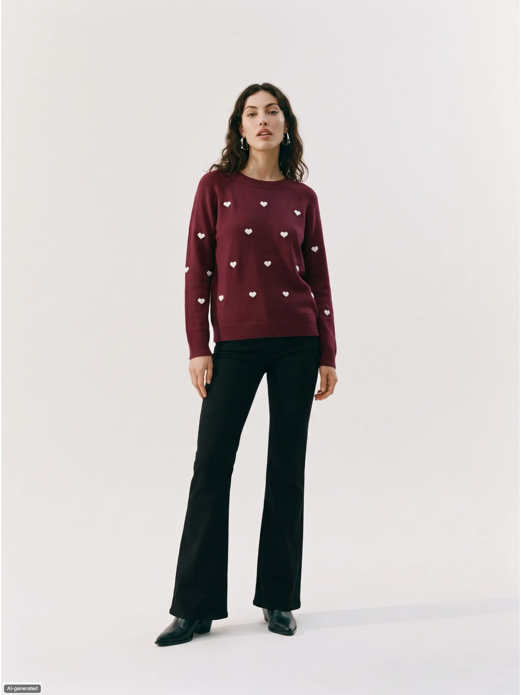 Vero Moda 10305103 VMFLASH MR FLARED JEA Schwarz 898674 177868 1