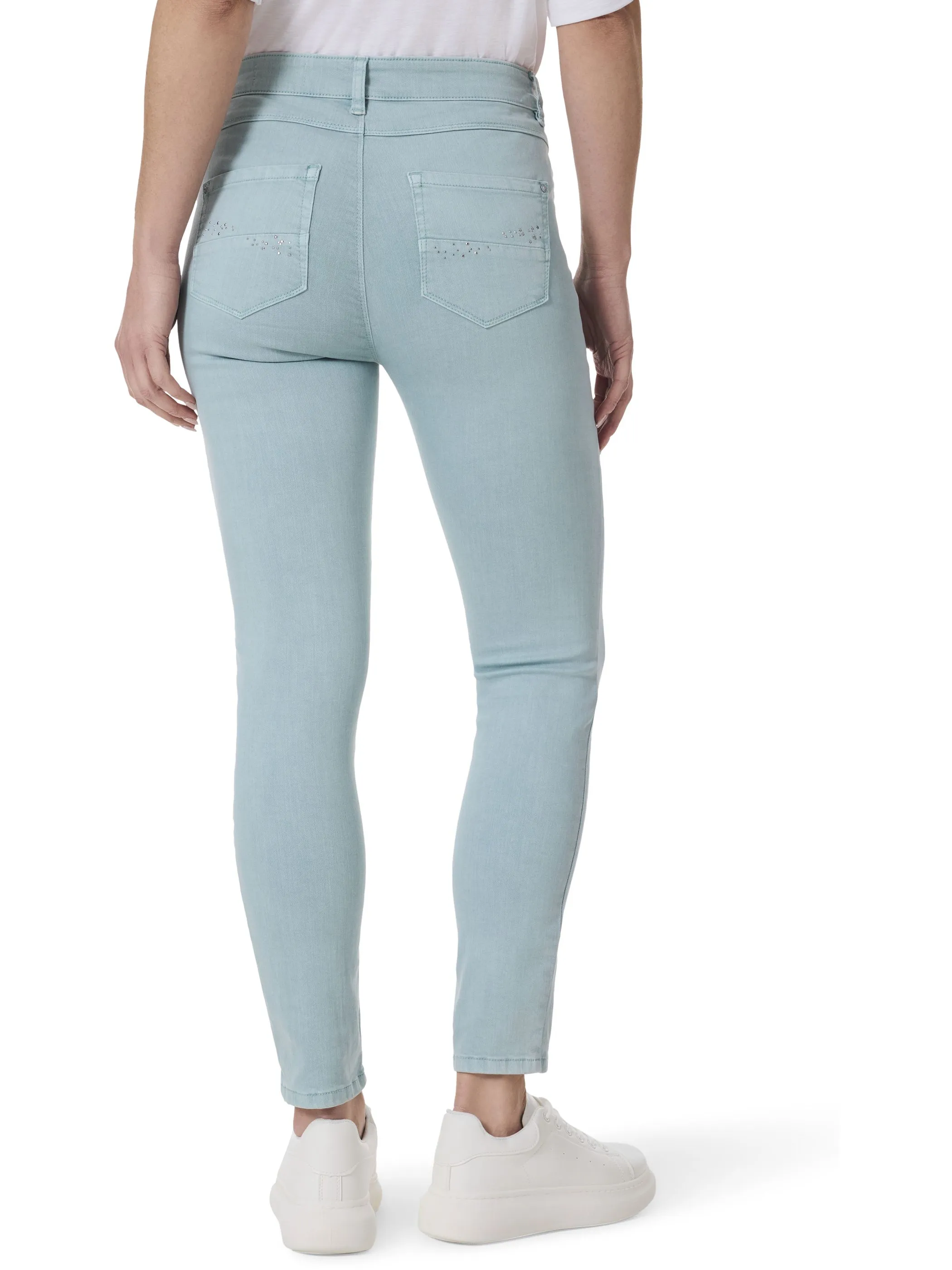 Stooker DOB 22600560004578 Da. Hosen lang, Blau 911270 4578 2