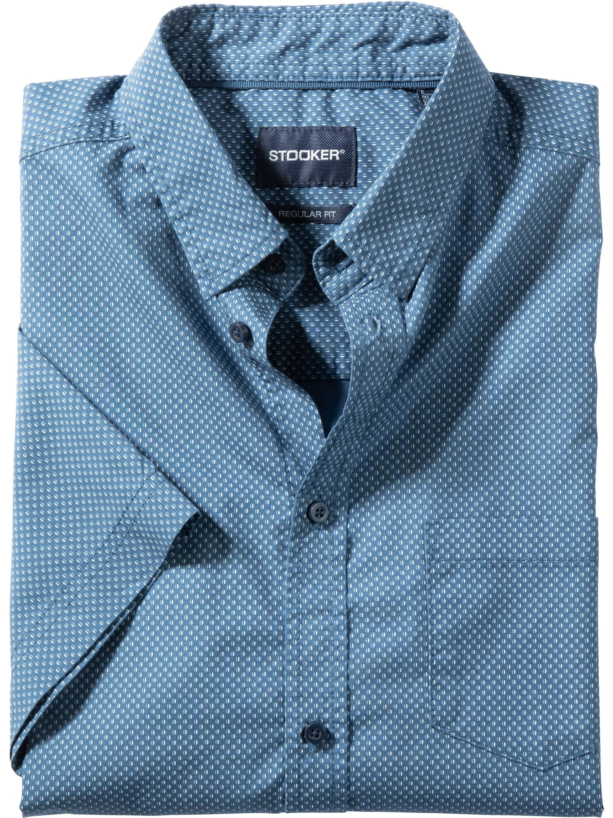 Stooker HAKA 73160030009110 He. Bluse/Hemd, Blau 913921 9110 1