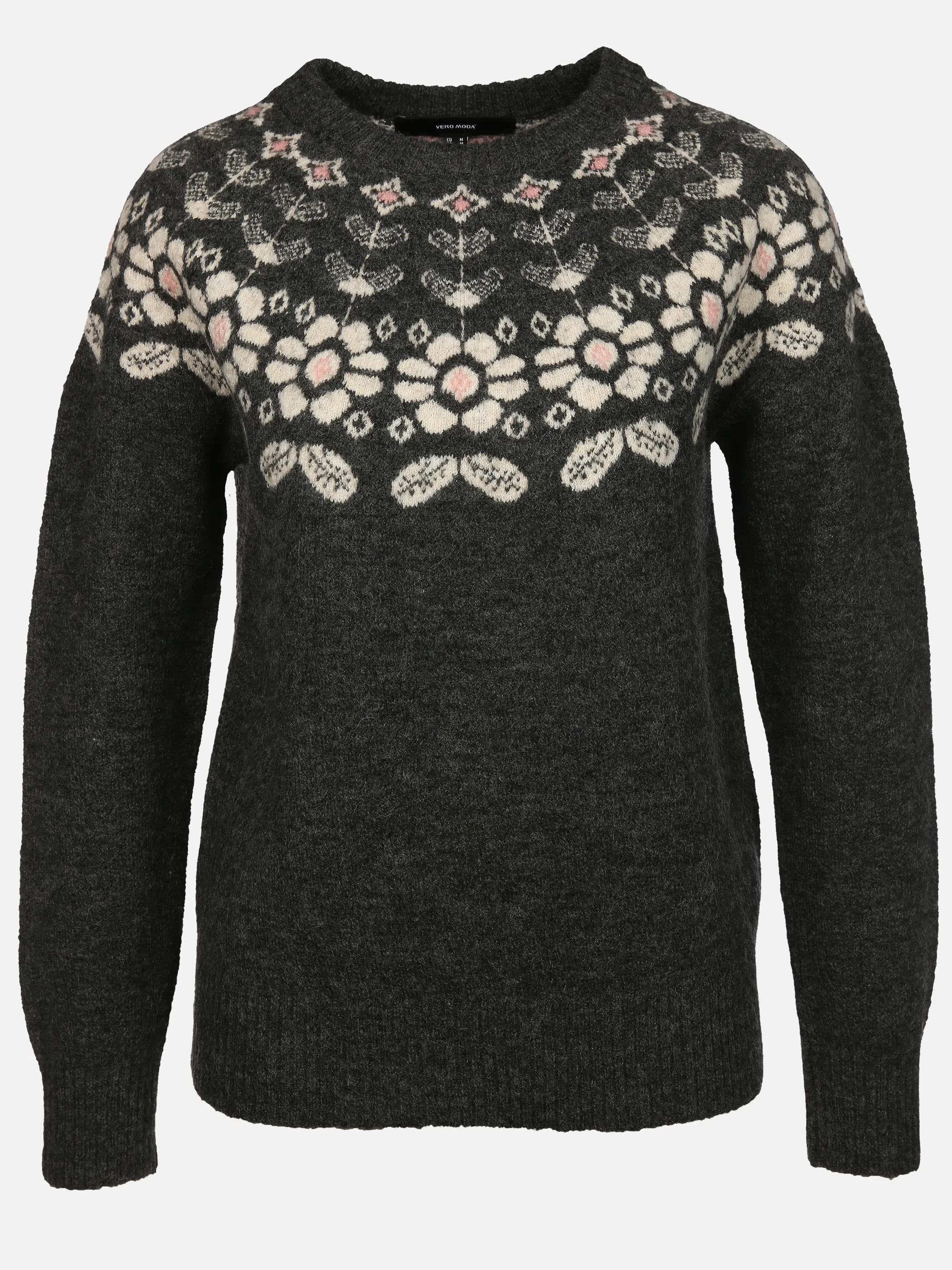Vero Moda 10296978 VMSIMONE LS NORDIC PU Grau 896646 178996016 1