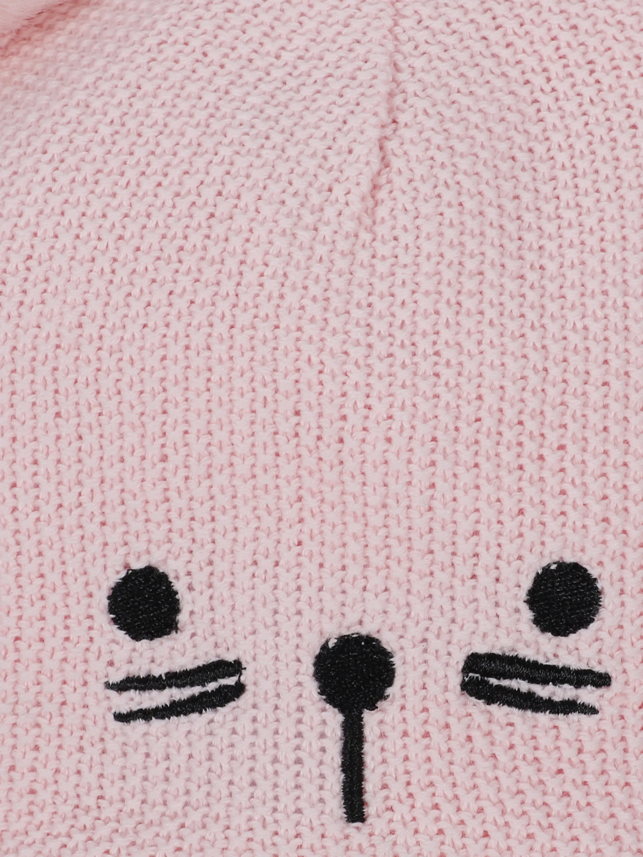 Bubble Gum BG Strickmütze mit Mausgesicht Rosa 858254 ROSA 3 Bubble Gum BG Strickmütze mit Mausgesicht Rosa 858254 ROSA 3