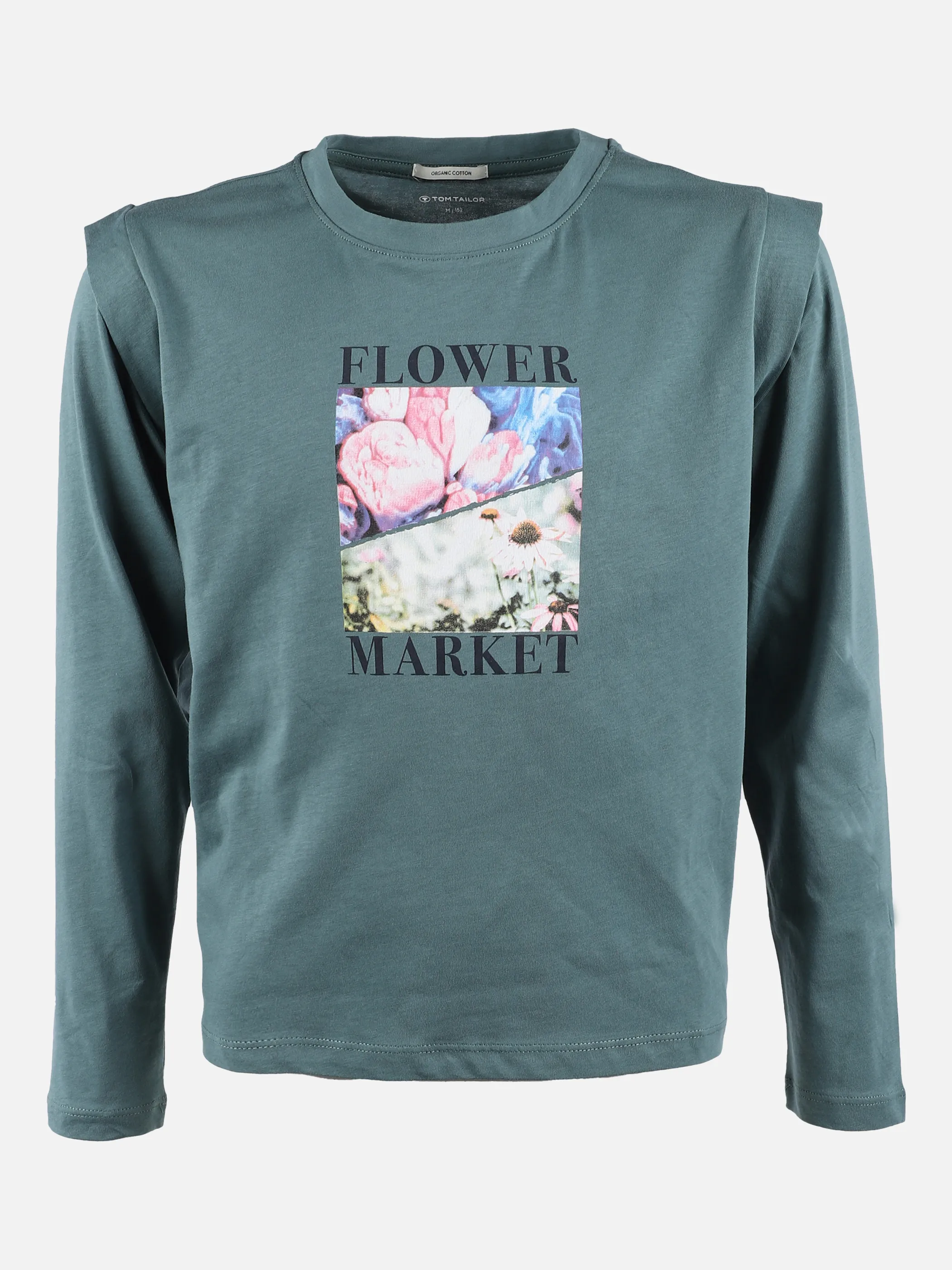 Tom Tailor 1033135 volant longsleeve t-sh Grün 869662 30105 1 Tom Tailor 1033135 volant longsleeve t-sh Grün 869662 30105 1