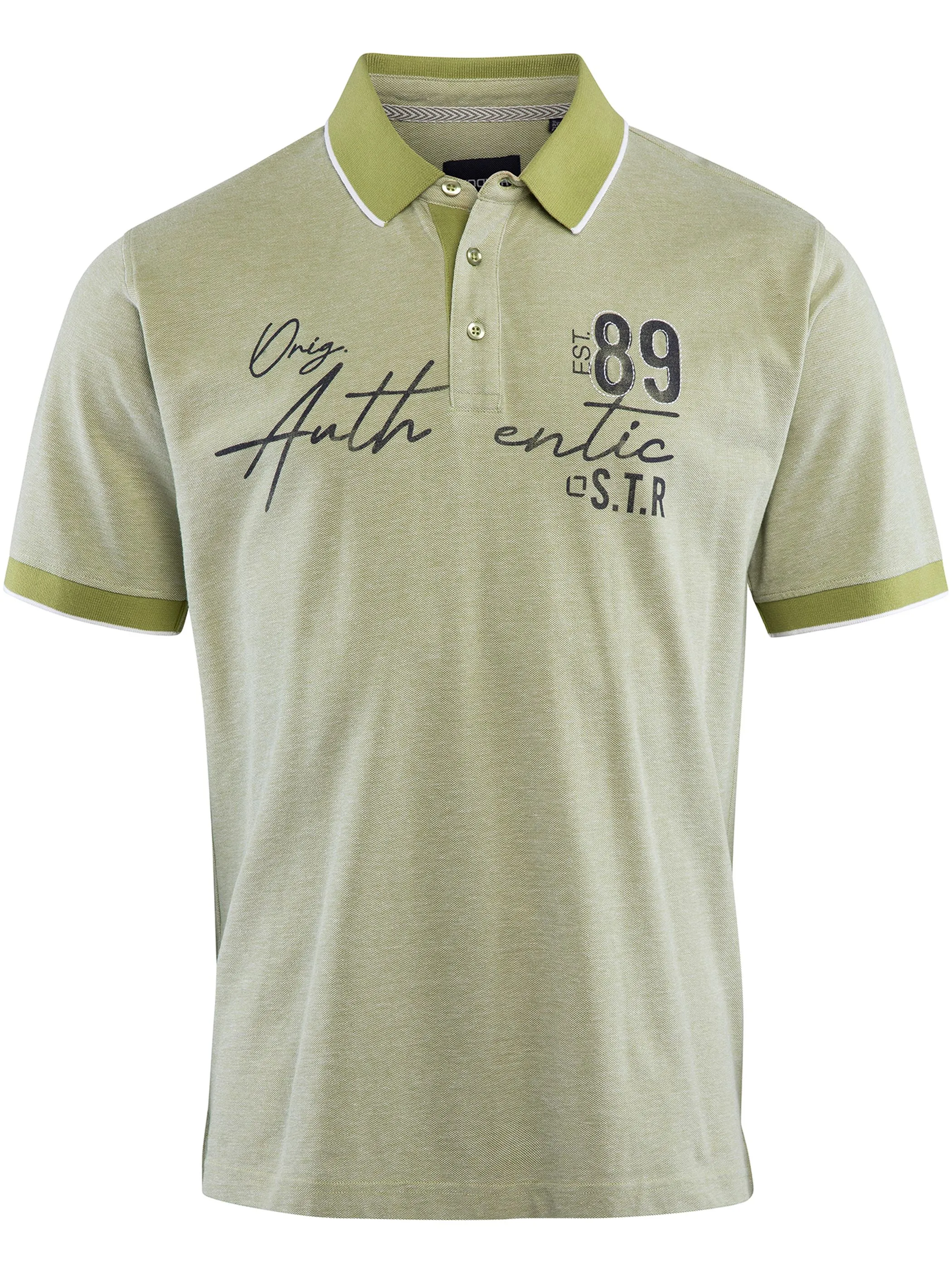Stooker HAKA 74101210005352 He. Poloshirts, Grün 928379 5352 4