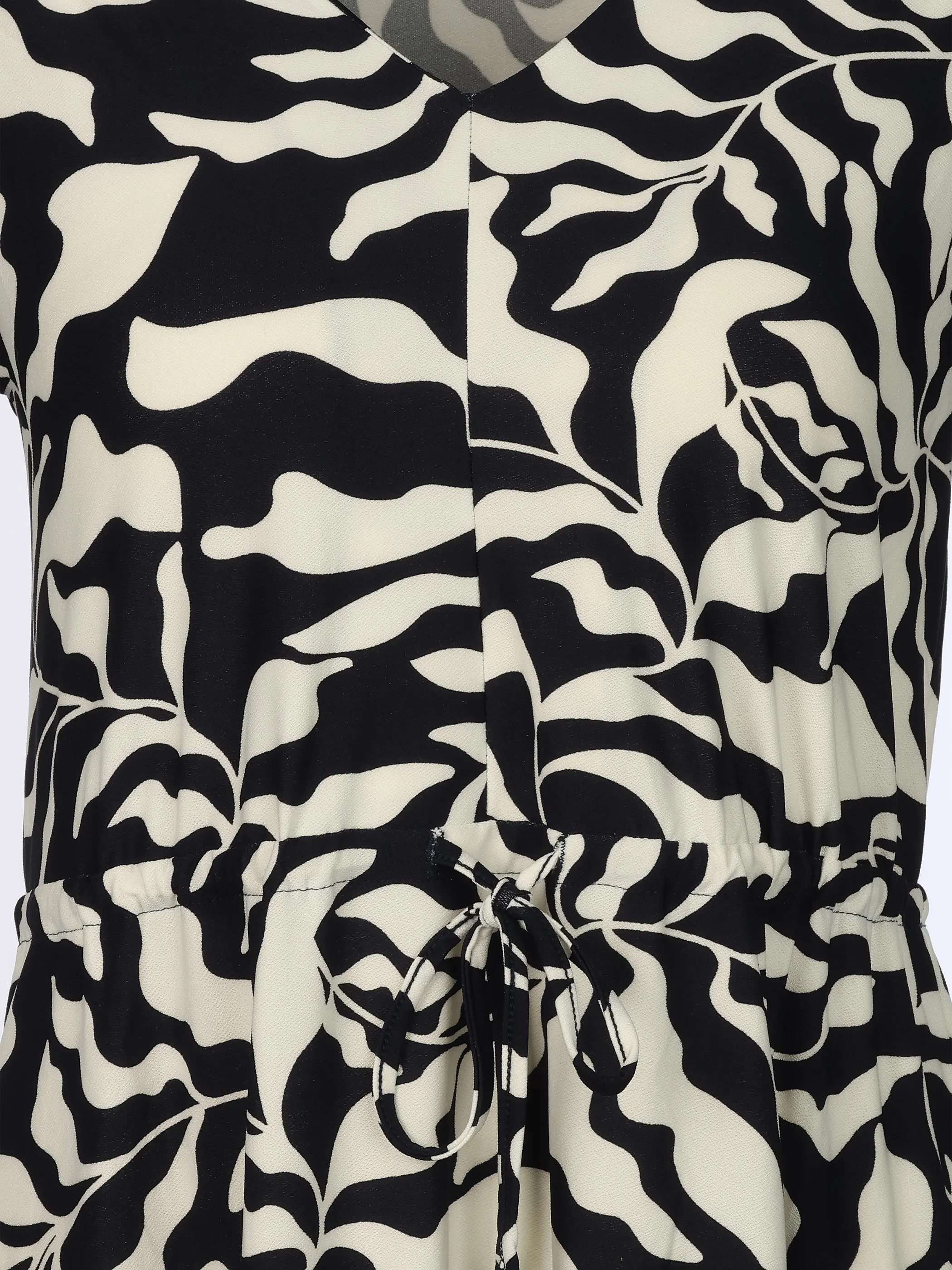 Sure Da-Jerseykleid alloverprint Marine 924165 WAVE 3