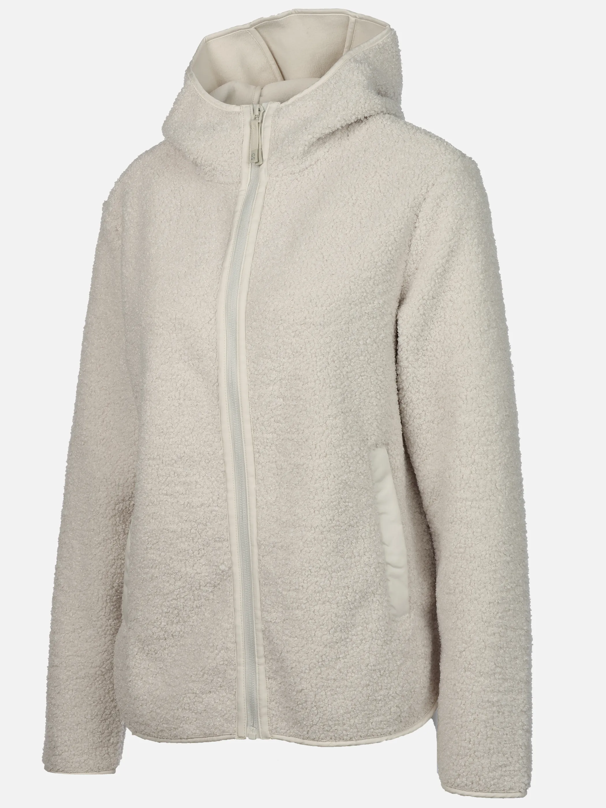 Grinario Sports Da-Teddy Fleece Jacke Beige 912691 CREAM 3